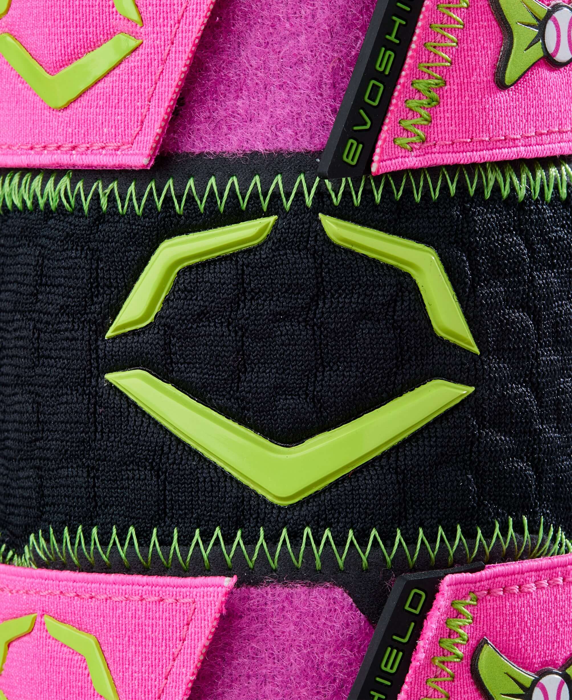 Evoshield X-SRZ Party Animals Leg Guard Black/Pink - Image 5