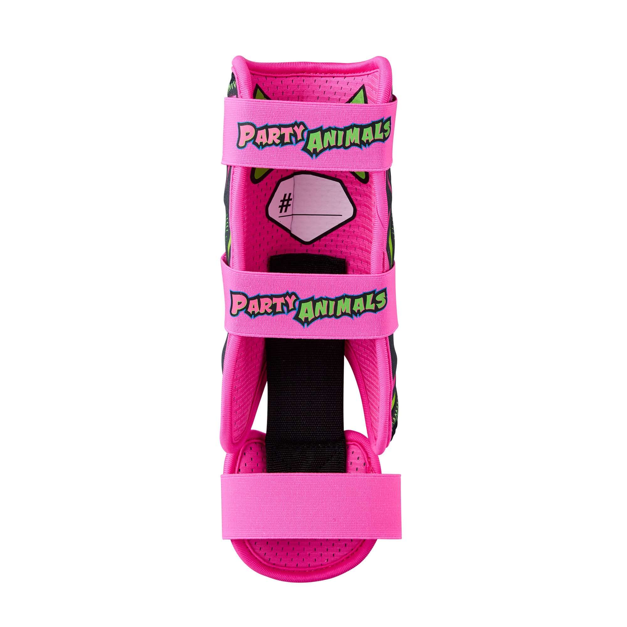 Evoshield X-SRZ Party Animals Leg Guard Black/Pink - Image 6