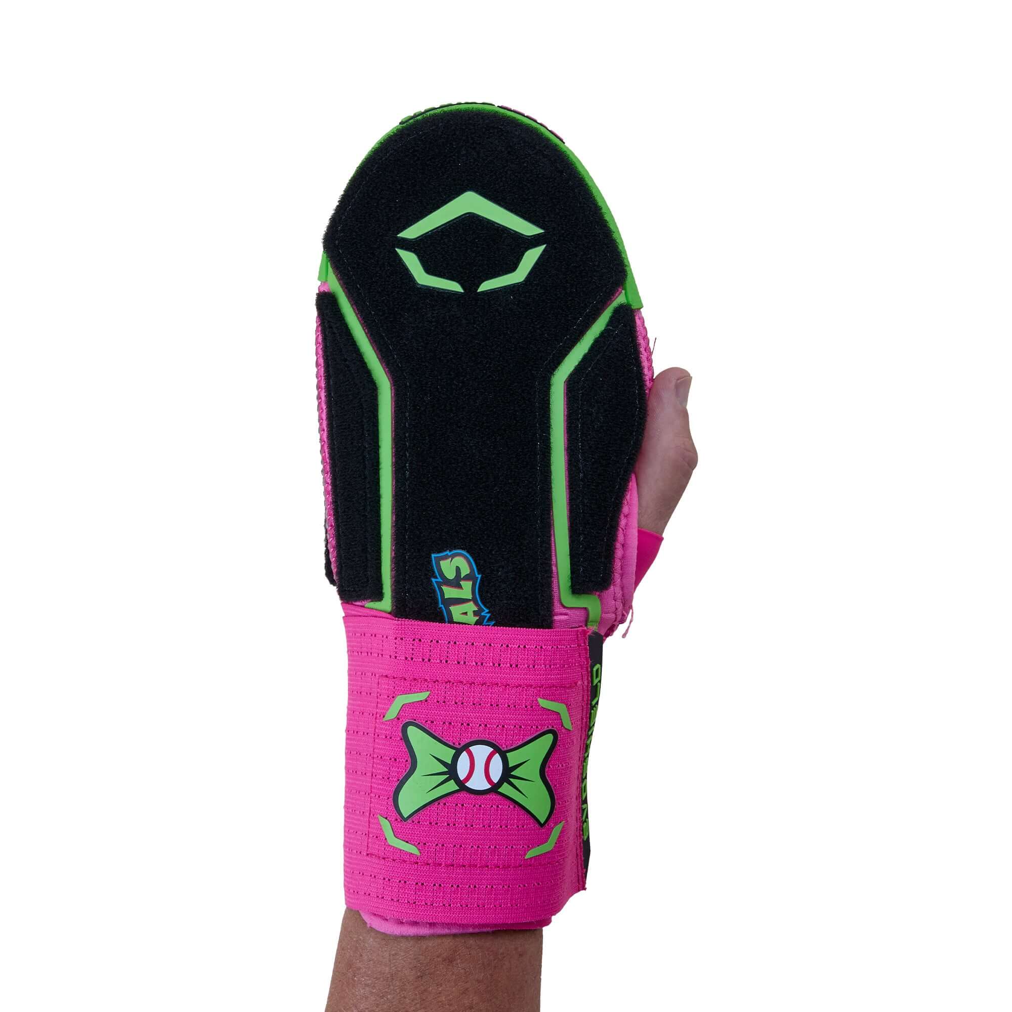Evoshield X-SRZ Party Animals Sliding Mitt - Black/Pink/Neon - Image 2