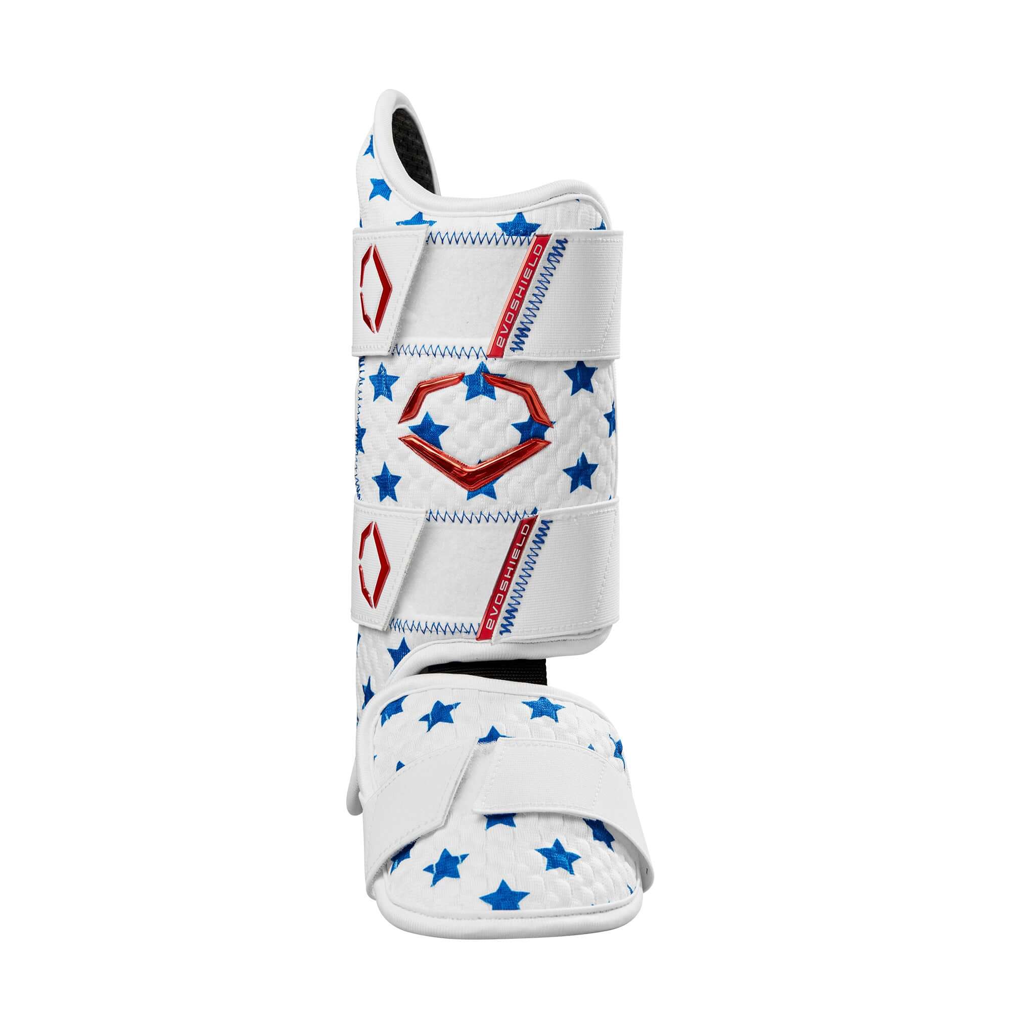 Evoshield X-SRZ Patriot Leg Guard - White/Royal/Scarlet - Image 2