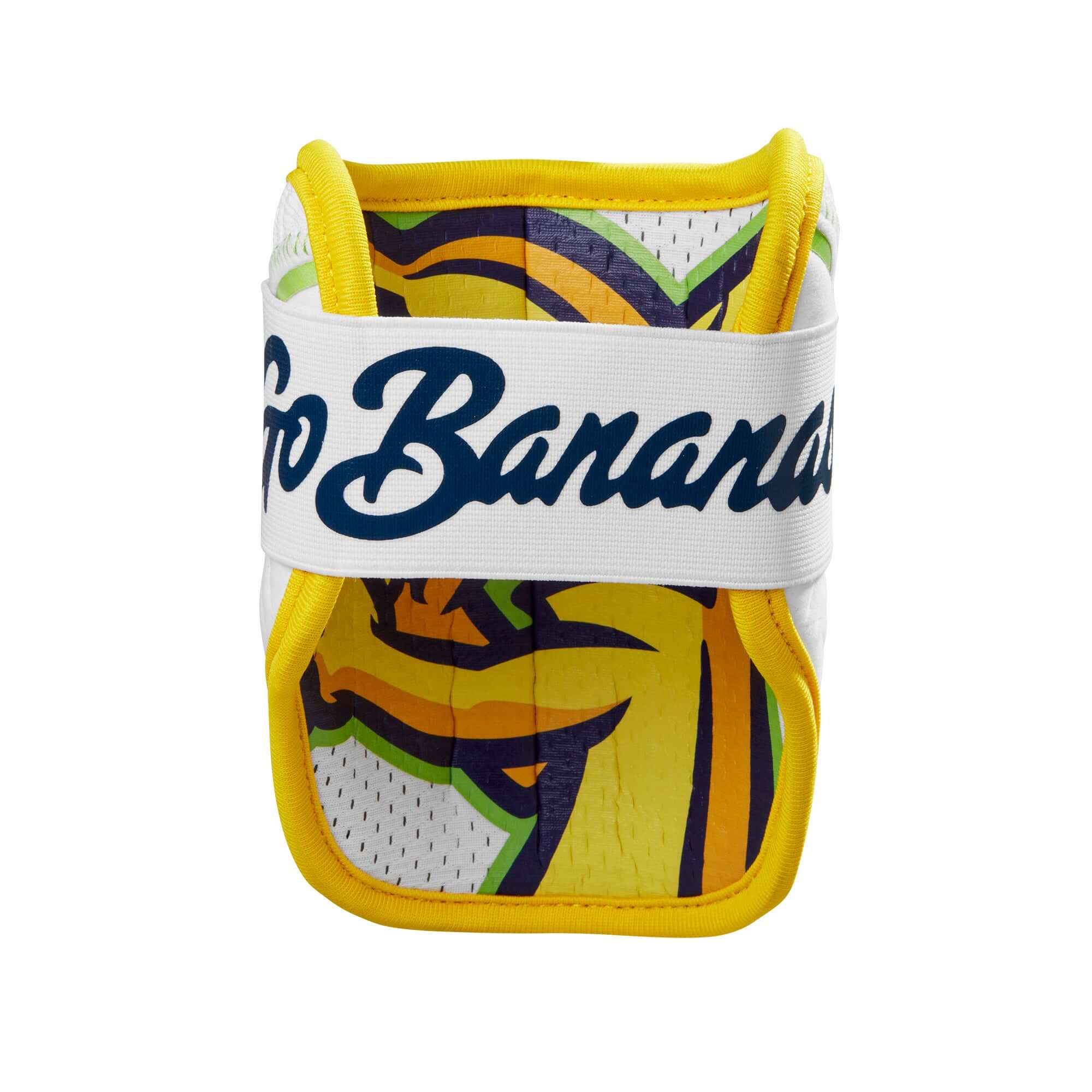 Evoshield X-SRZ Savannah Bananas Elbow Guard White/Yellow - Image 4
