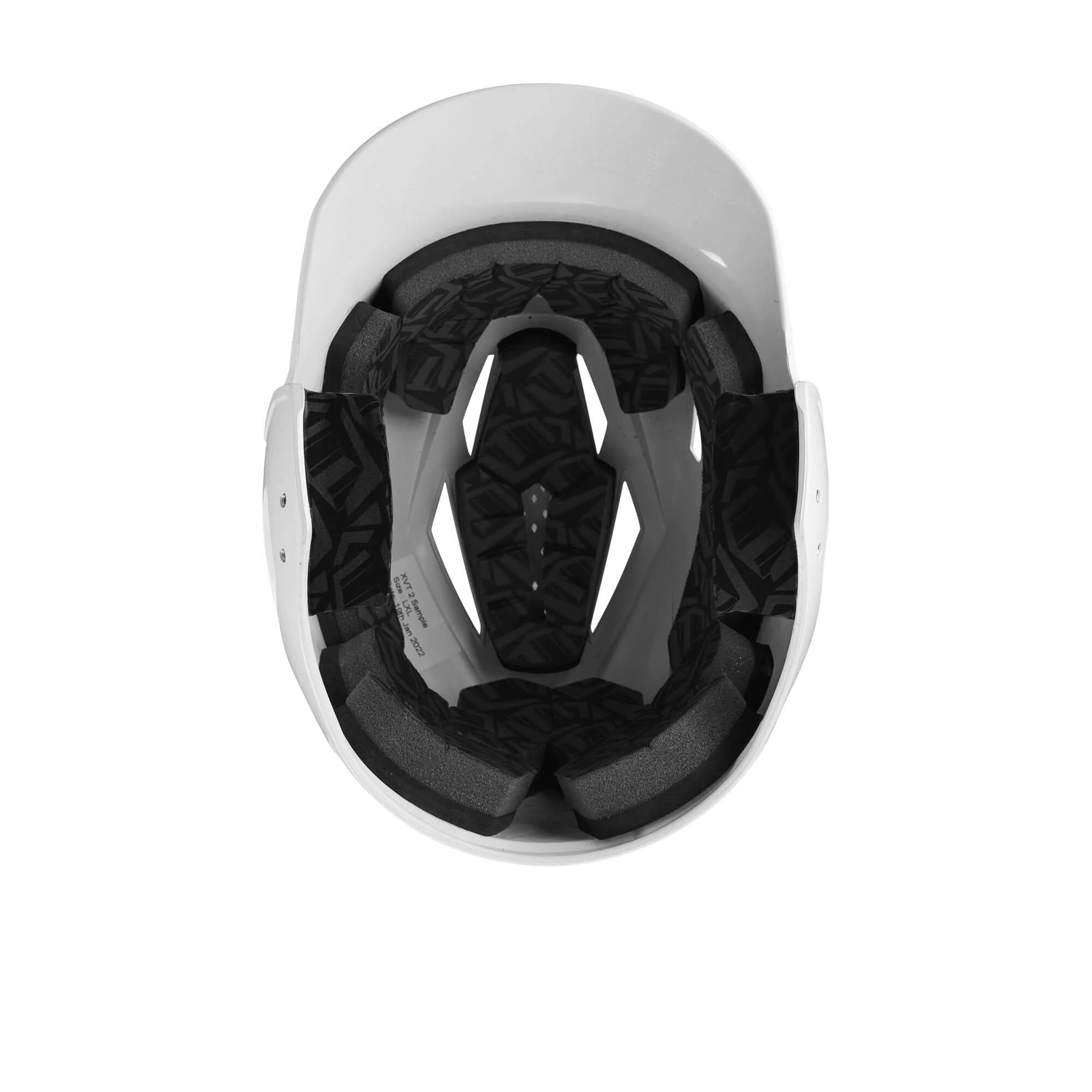 Evoshield XVT 2.0 Glossy Batting Helmet Team White - Image 3