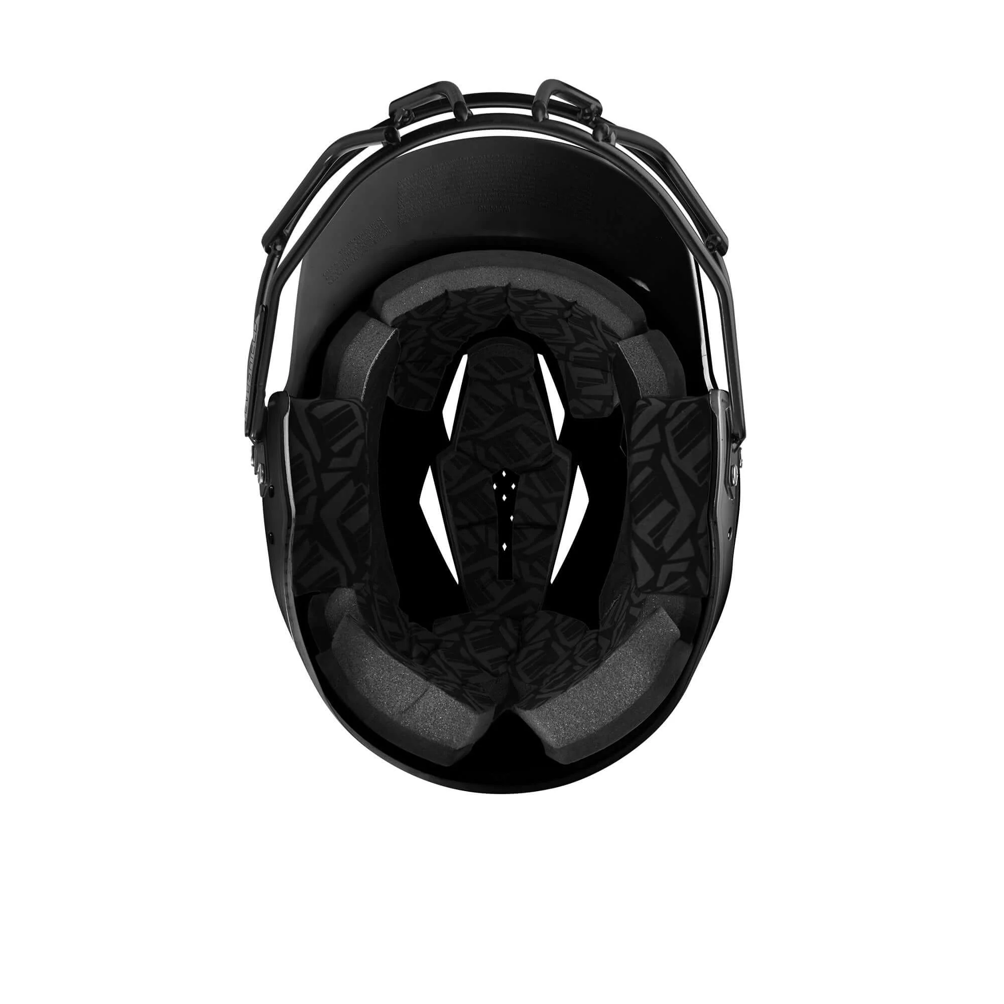 Evoshield XVT 2.0 Glossy Batting Helmet With Facemask - Black - Image 3