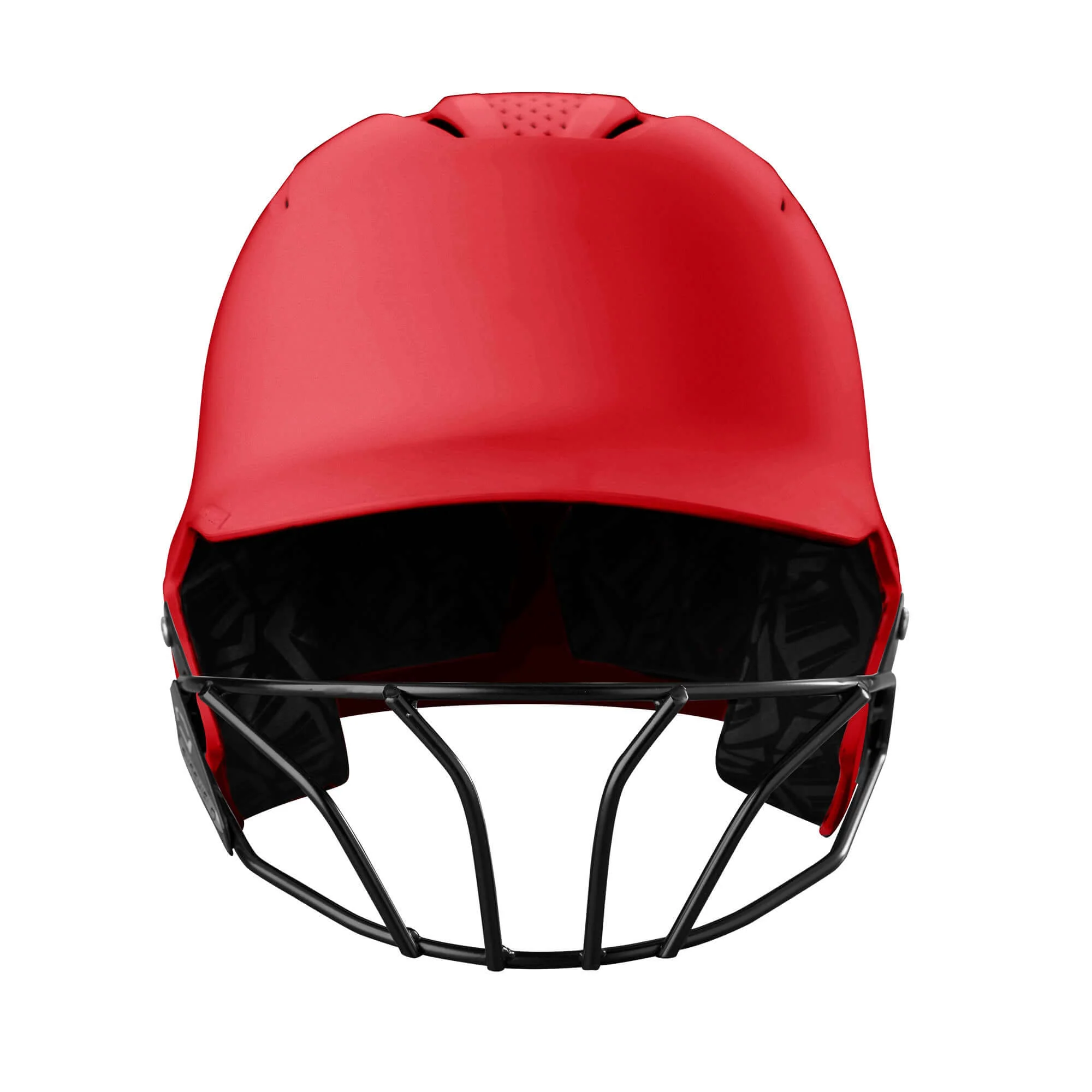 Evoshield XVT 2.0 Helmet Matte Batting Helmet  W/ Facemask Scarlet - Image 2