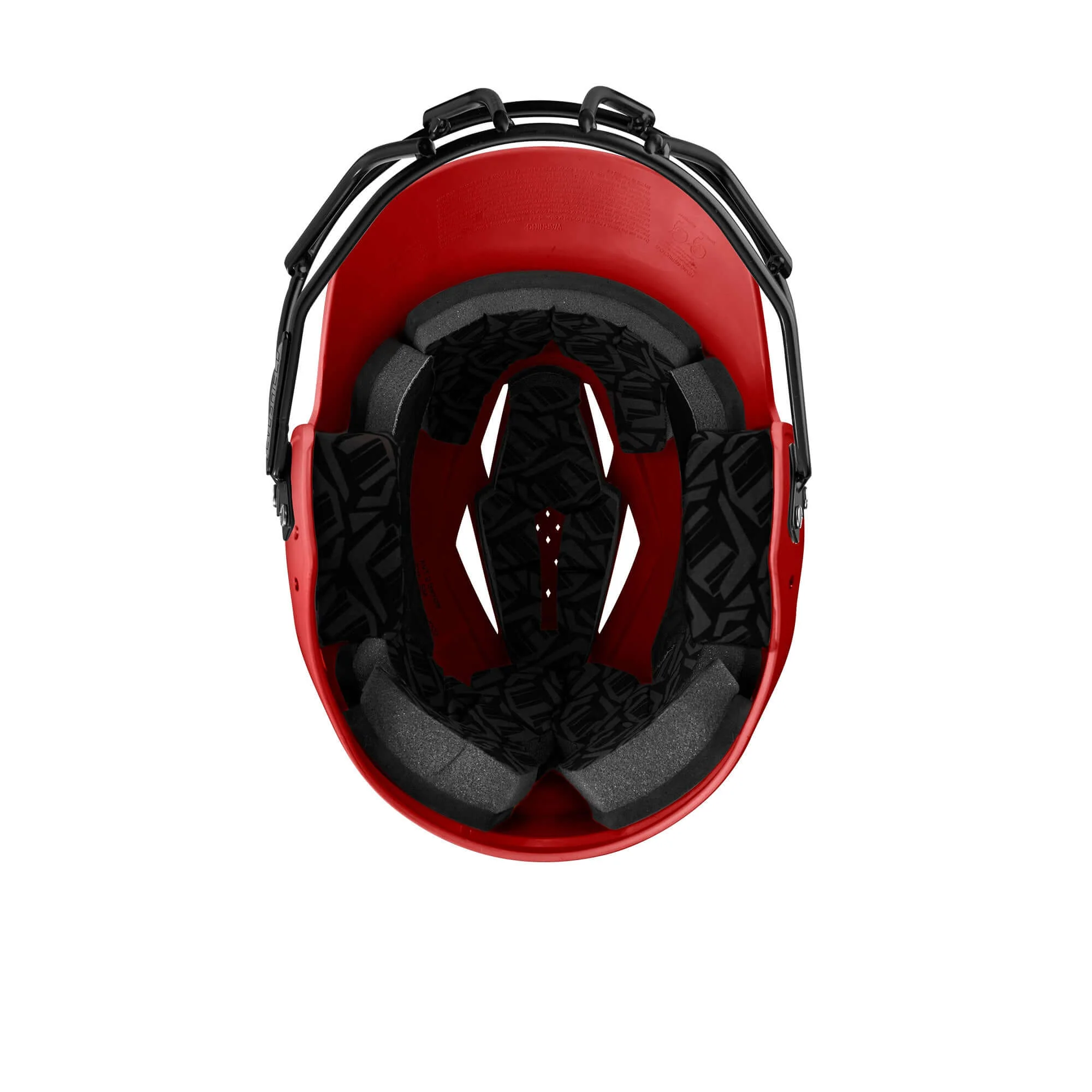 Evoshield XVT 2.0 Helmet Matte Batting Helmet  W/ Facemask Scarlet - Image 3