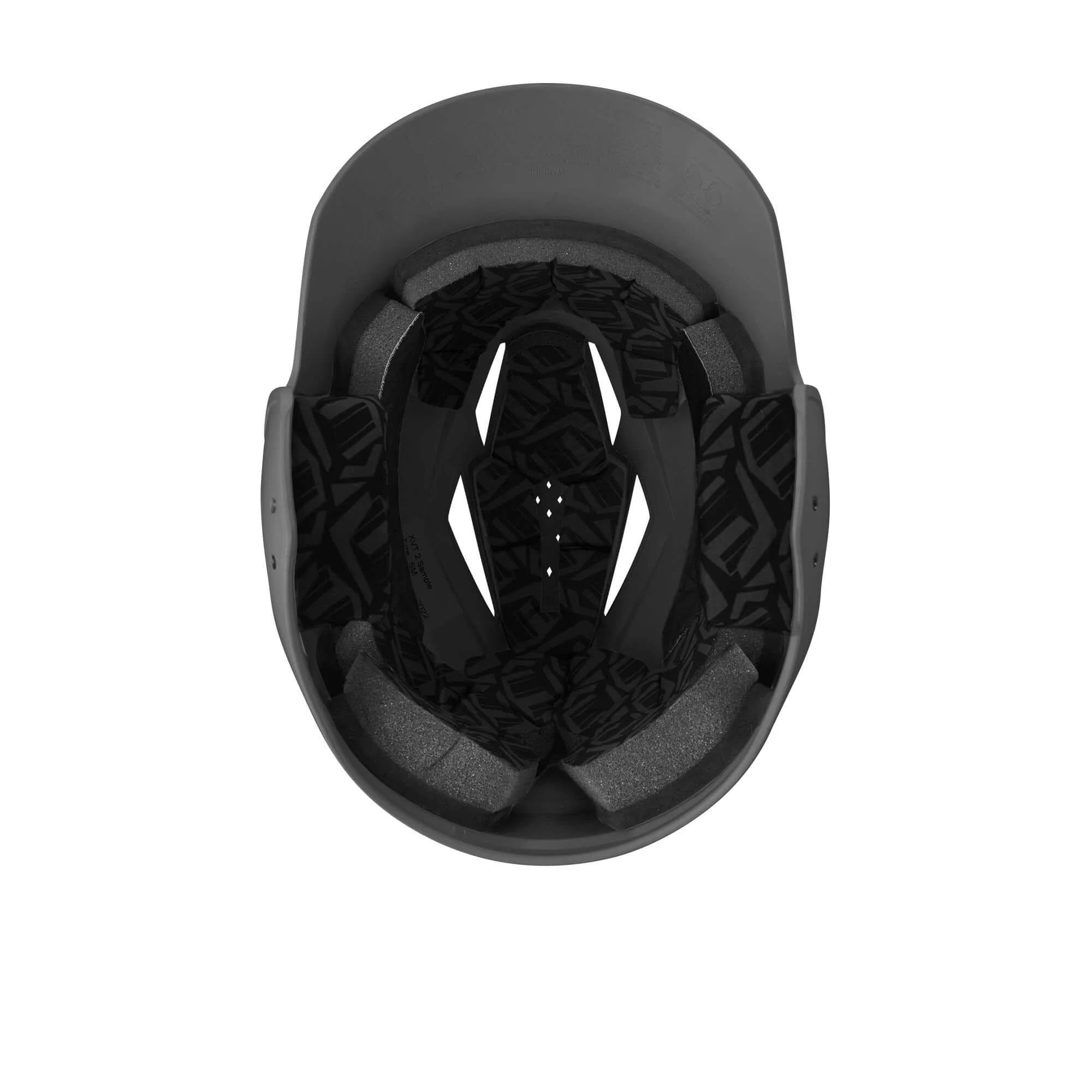 Evoshield XVT 2.0 Matte Batting Helmet - Charcoal - Image 3