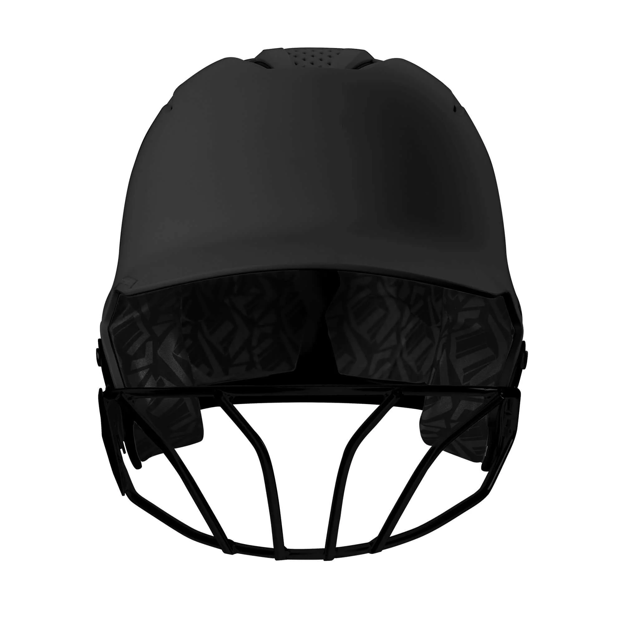 Evoshield XVT 2.0 Matte Batting Helmet W/ Facemask - Matte Black - Image 3