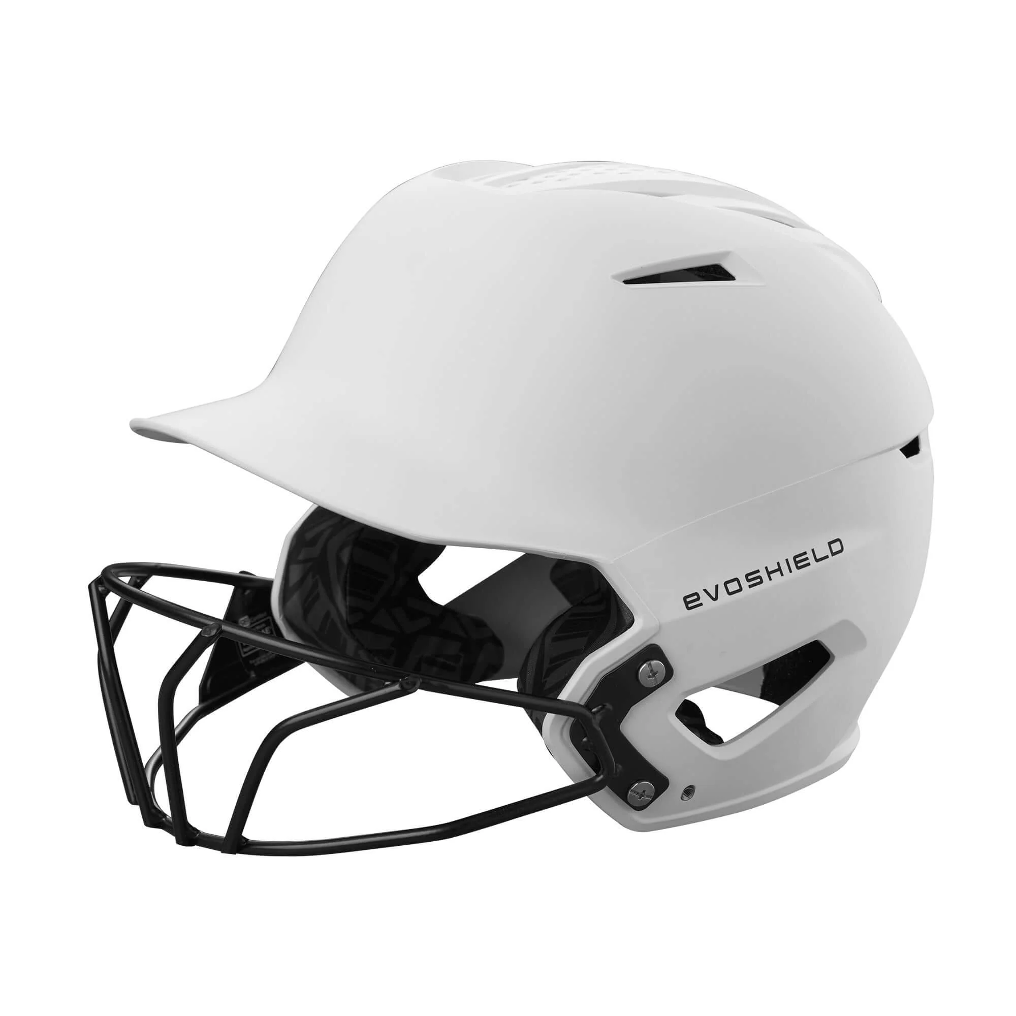 Evoshield XVT 2.0 Matte Batting Helmet W/ Facemask Matte Team White - Image 9