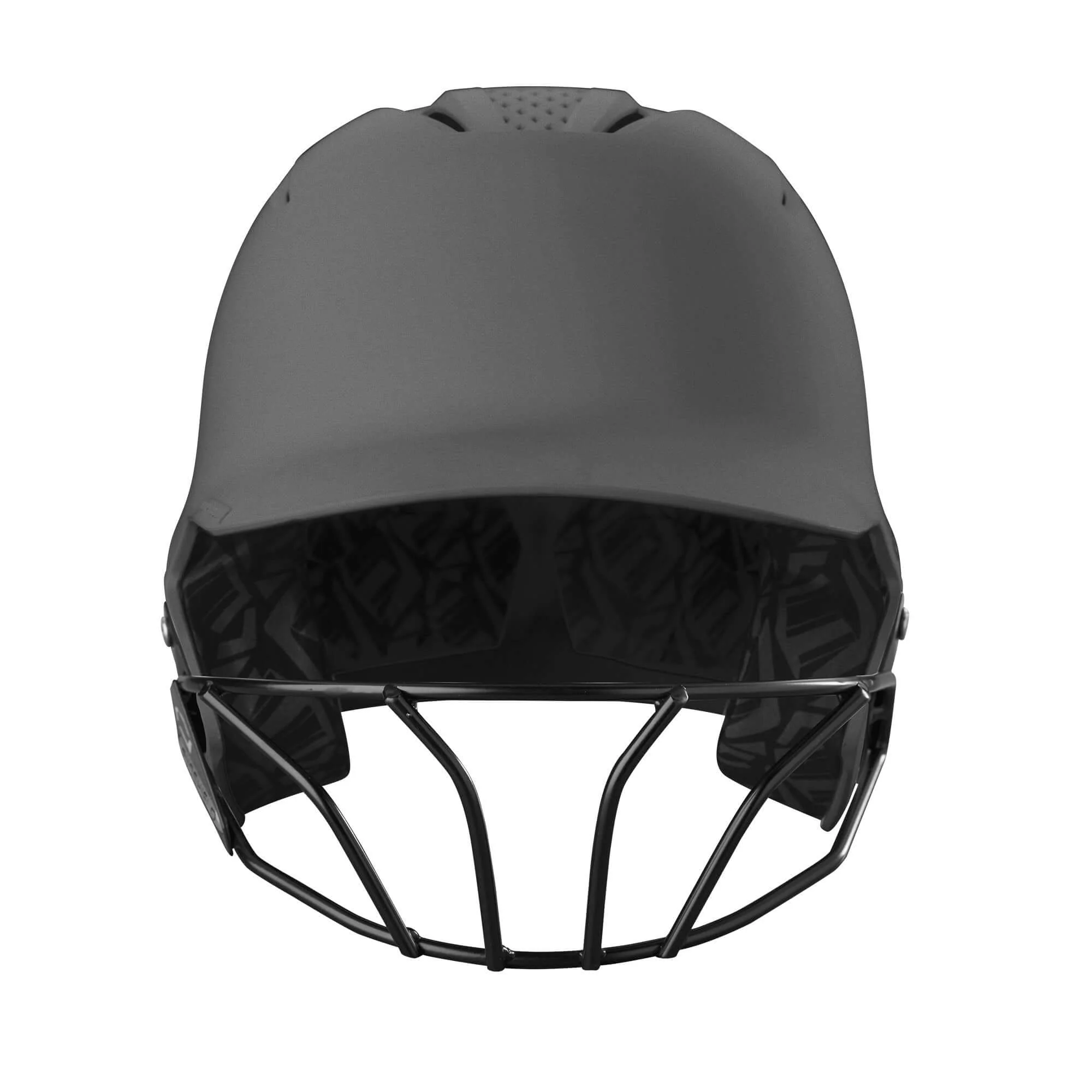 Evoshield XVT 2.0 Matte Batting Helmet With Facemask Matte Charcoal - Image 2