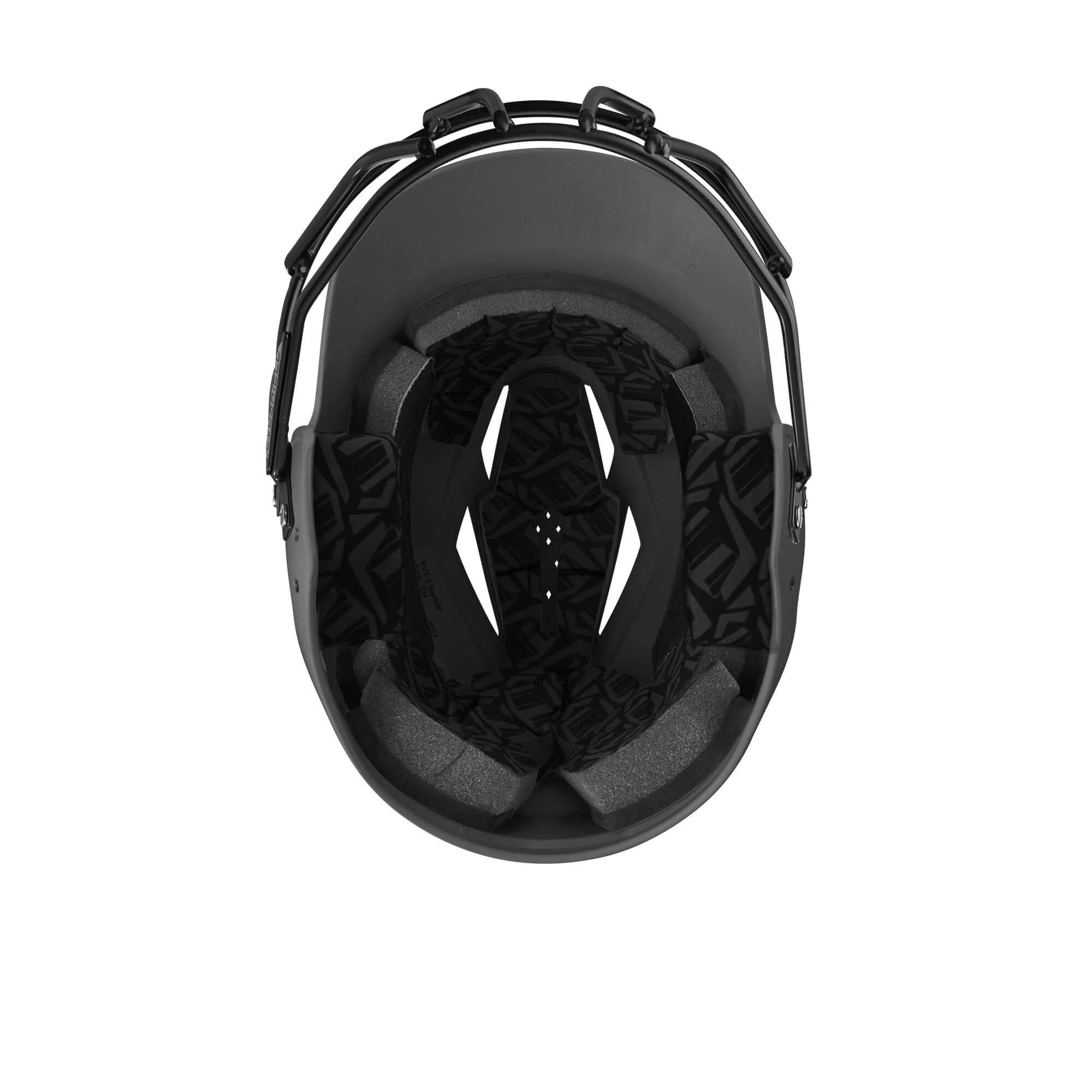 Evoshield XVT 2.0 Matte Batting Helmet With Facemask Matte Charcoal - Image 3