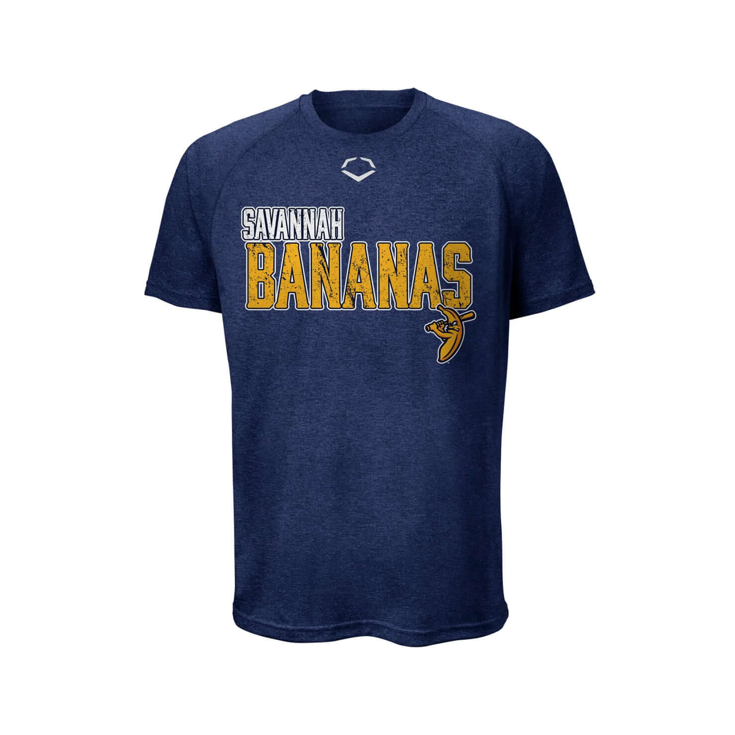 Evoshield Youth Bananas Tech Tee- Navy Health - Image 3