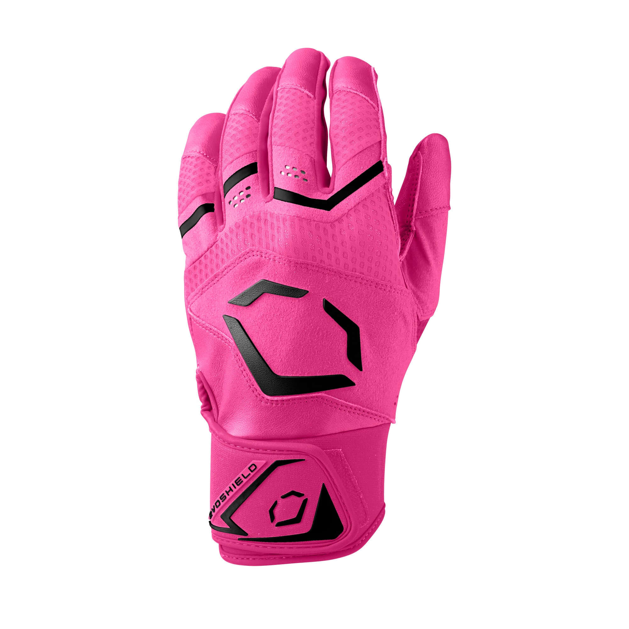 Evoshield Youth Carbyne Batting Gloves - Hot Pink - Image 2