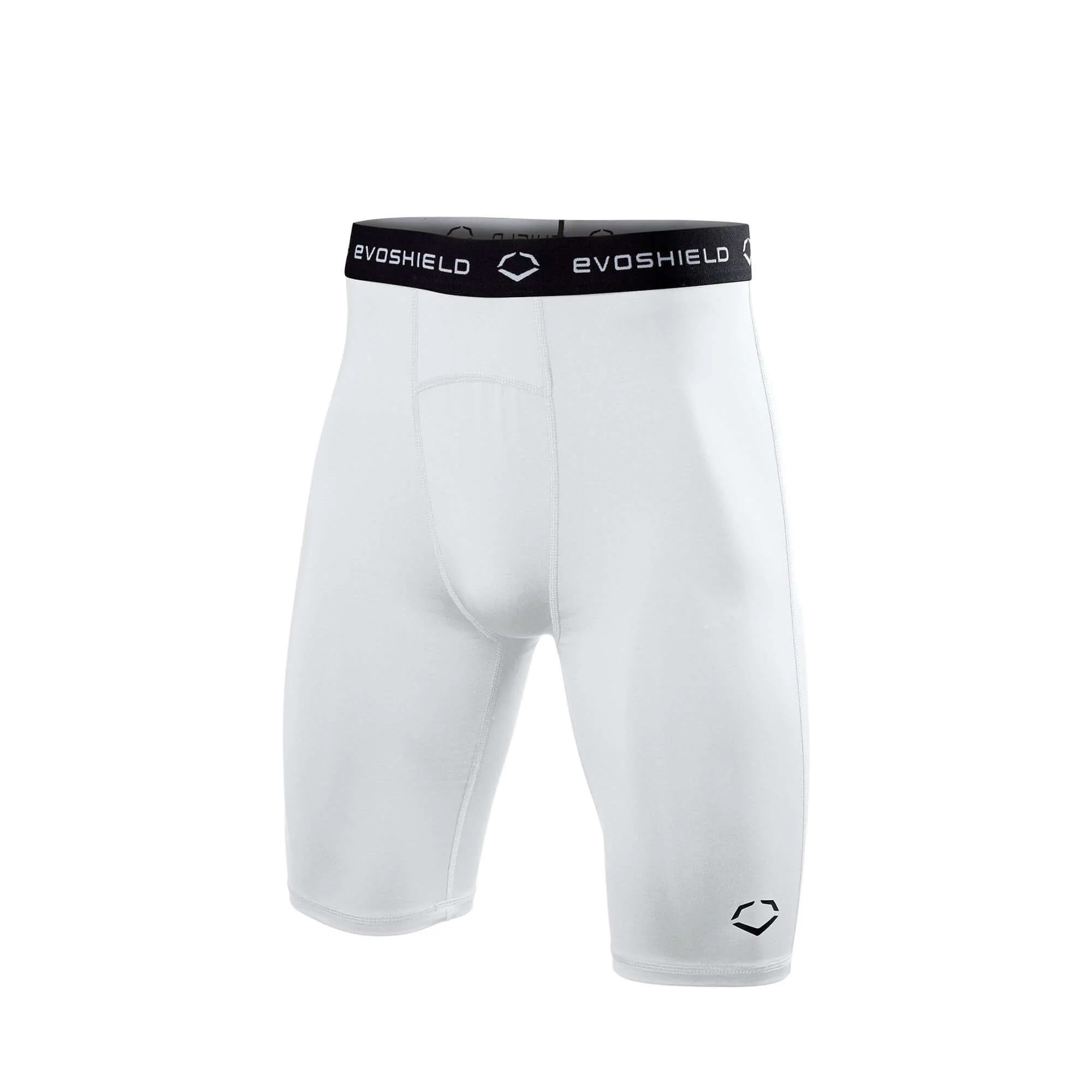 Evoshield Youth Compression Shorts White - Image 2