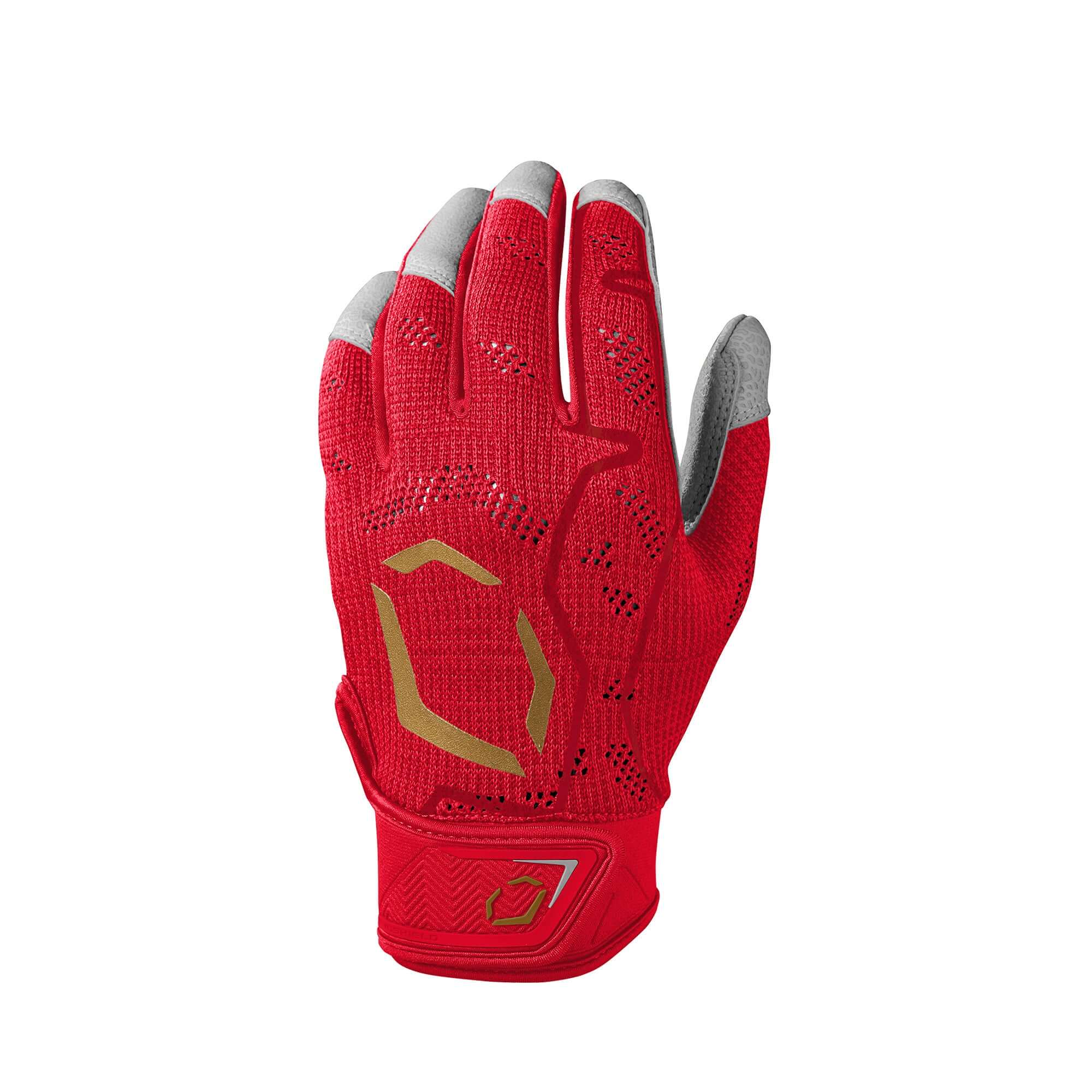 Evoshield Youth Pro-SRZ Batting Gloves Scarlet - Image 3