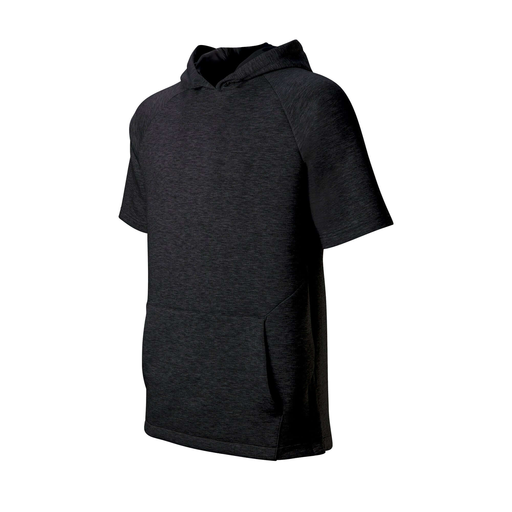 Evoshield Youth Pro Team Short Sleeve Hoodie 2.0 Black