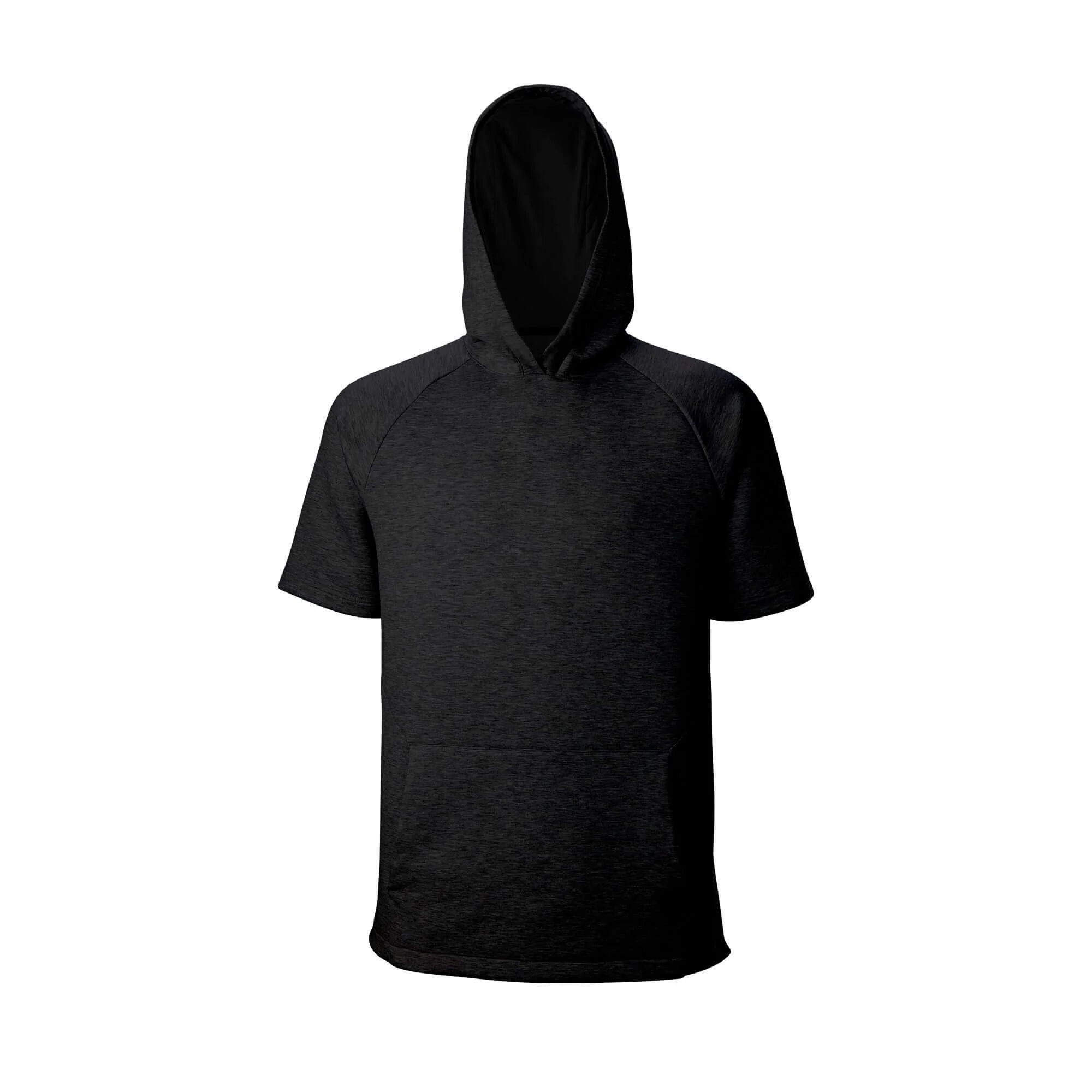 Evoshield Youth Pro Team Short Sleeve Hoodie 2.0 Black - Image 2