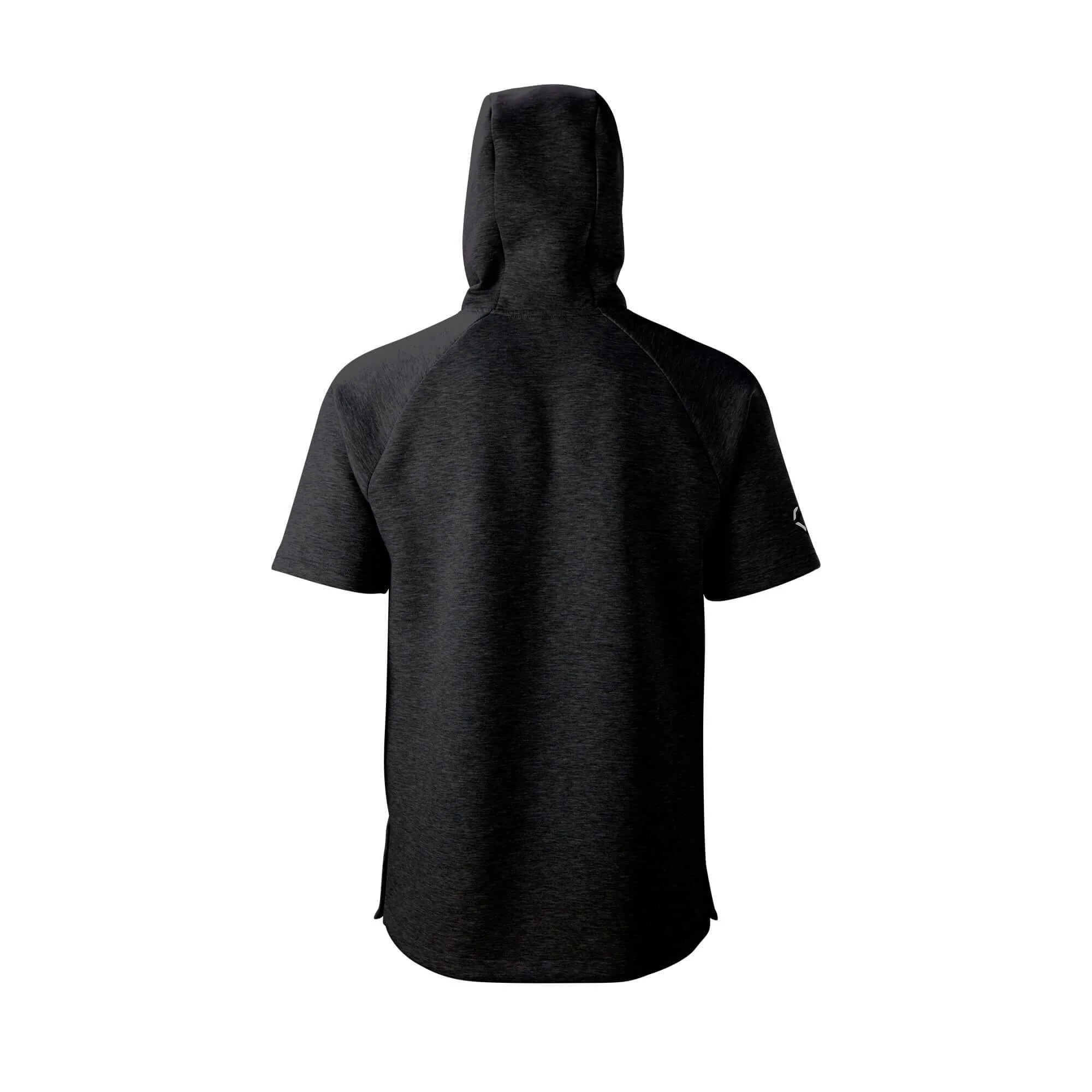 Evoshield Youth Pro Team Short Sleeve Hoodie 2.0 Black - Image 3