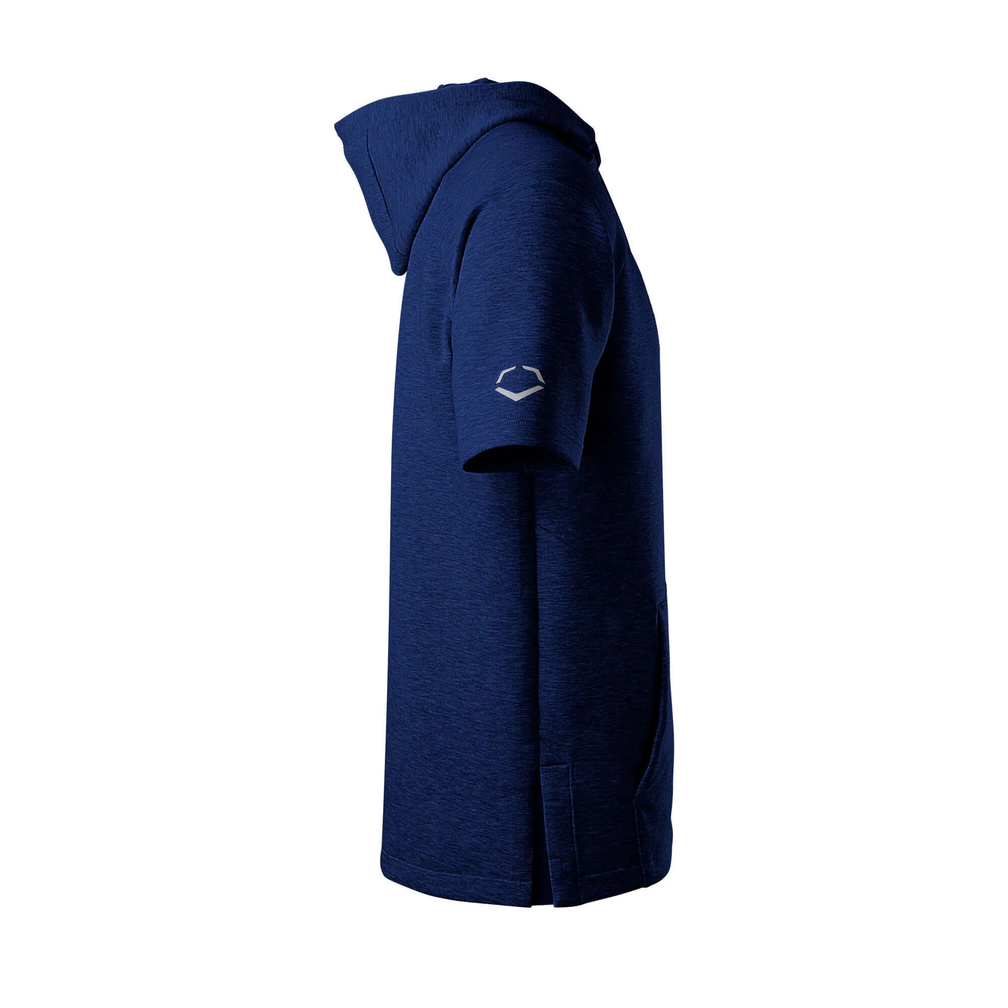 Evoshield Youth Pro Team Short Sleeve Hoodie 2.0 Navy - Image 4
