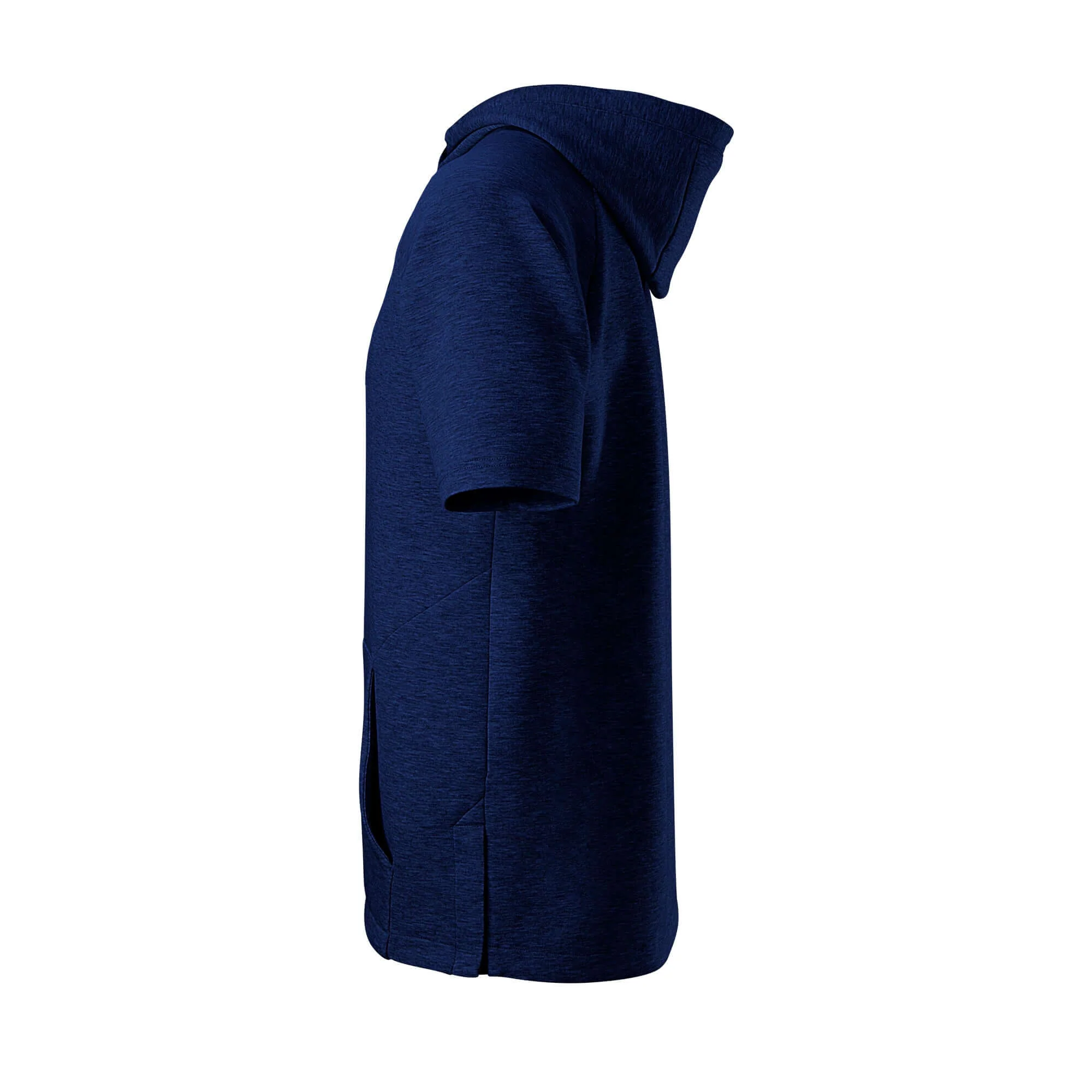 Evoshield Youth Pro Team Short Sleeve Hoodie 2.0 Navy - Image 5