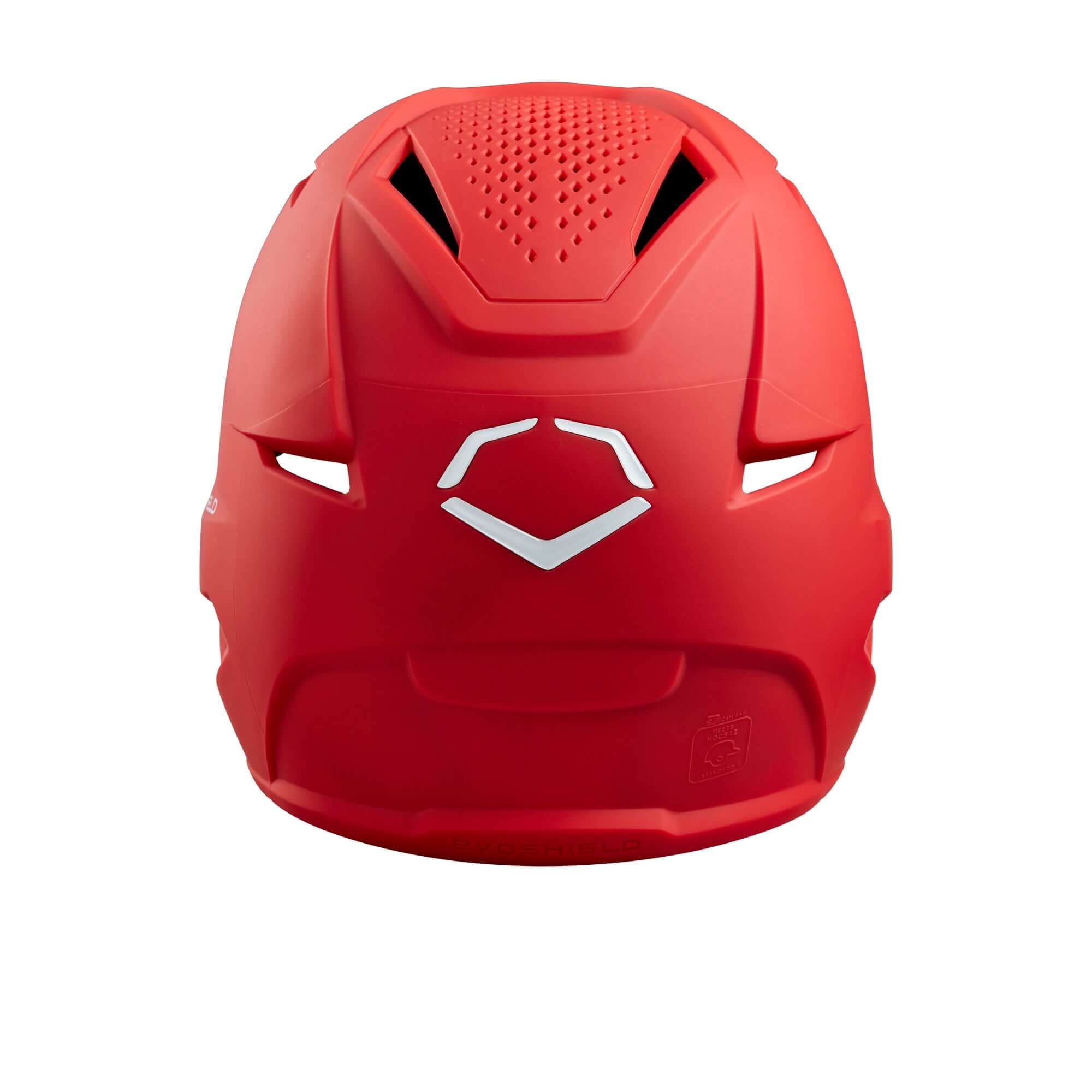 Evoshield Youth XVT Batting Helmet - Matte  Finish Scarlet - Image 4