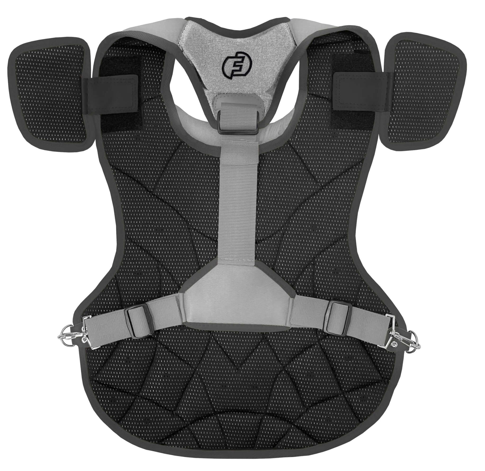 Force 3 Adult Chest Protector Grey - Image 2