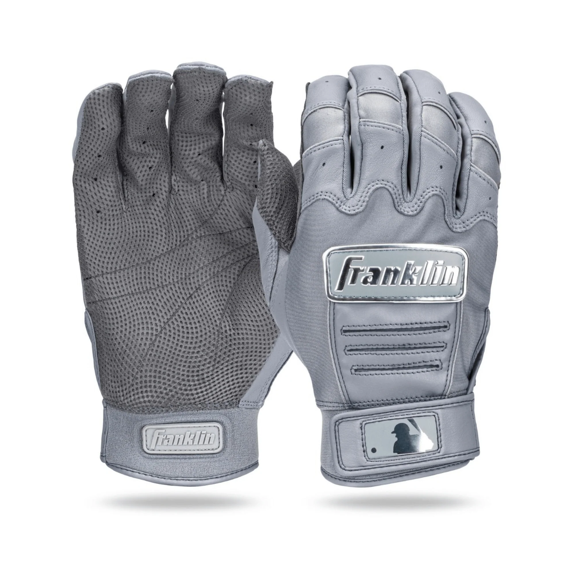 Franklin CFX  Pro Chrome Batting Gloves - Gray - Image 8