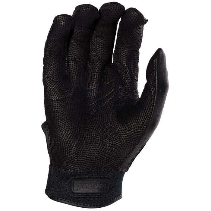 Franklin CFX Pro Chrome Series Batting Gloves - Black - Image 3