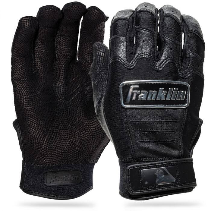 Franklin CFX Pro Chrome Series Batting Gloves - Black - Image 7