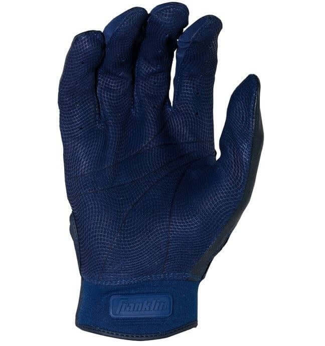 Franklin CFX Pro Chrome Series Batting Gloves - Navy - Image 3
