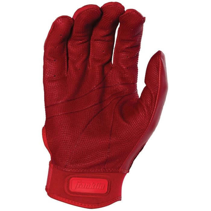 Franklin CFX Pro Chrome Series Batting Gloves - Red - Image 3