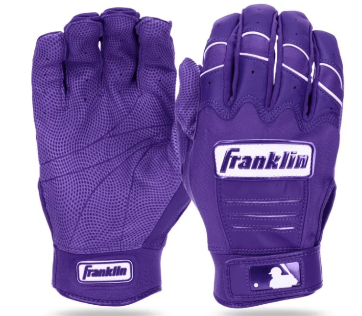 Franklin CFX Pro Hi-Lite Series Batting Gloves - Purple