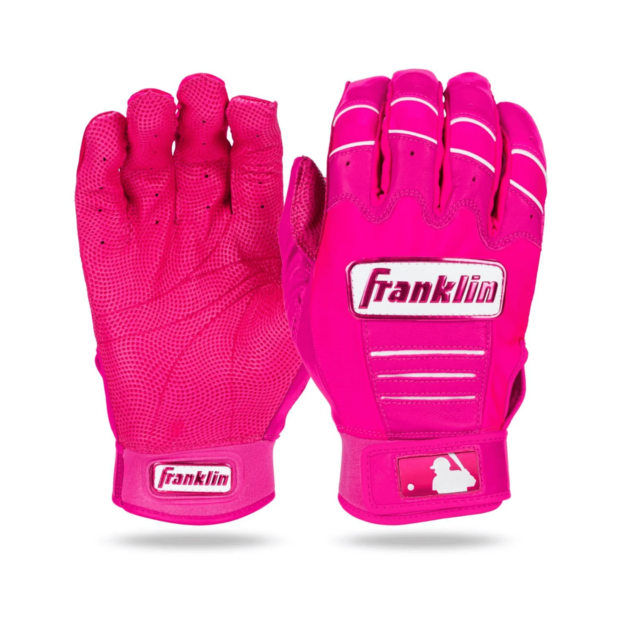 Franklin MLB CFX Pro Hi-Lite Batting Gloves - Pink - Image 9