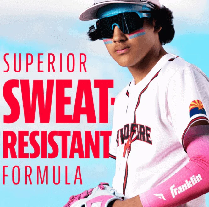 Franklin MLB Colored Eye Black - Cotton Candy - Image 2