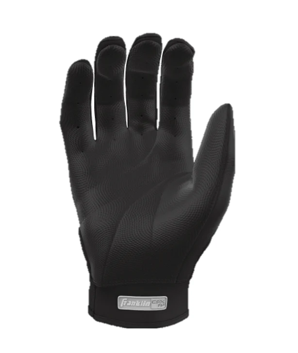 Franklin Women's Softball CFX Pro Fastpitch Batting Gloves - Black - Image 3