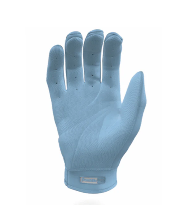 Franklin Women's Softball CFX Pro Fastpitch Batting Gloves - Carolina Blue - Image 3