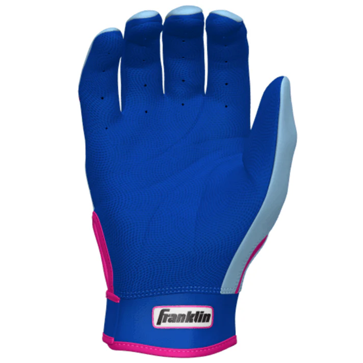 Franklin CFX Pro Custom Batting Gloves Raspberry - Image 3