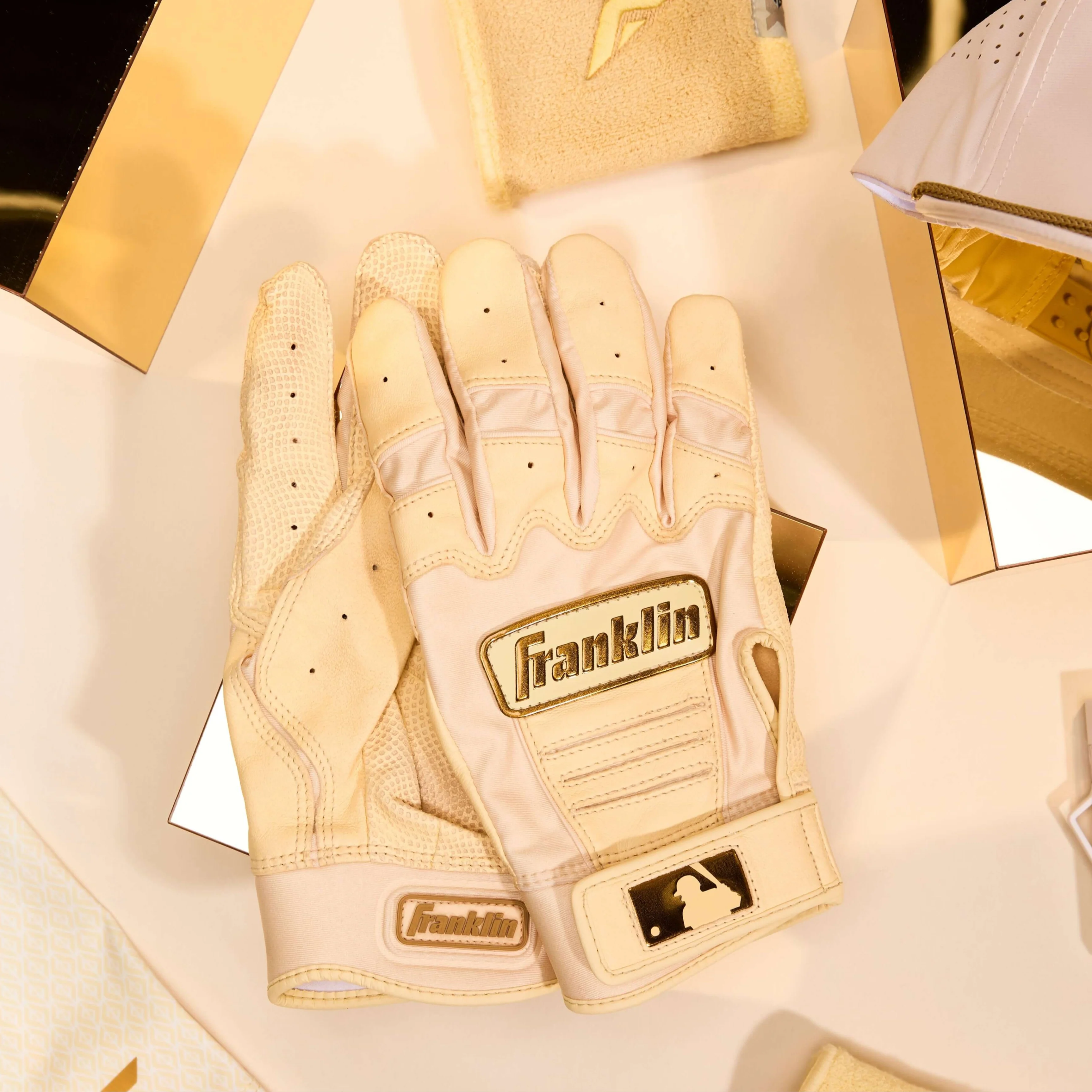 Franklin Youth CFX Pro Vanilla Gold Batting Glove