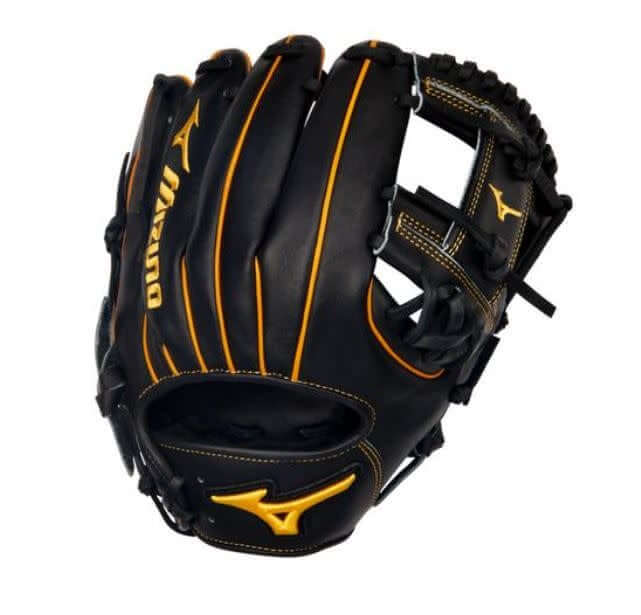 Mizuno GPS2-400S PRO Select 11.5 RH Black-Gold Shallow Pocket