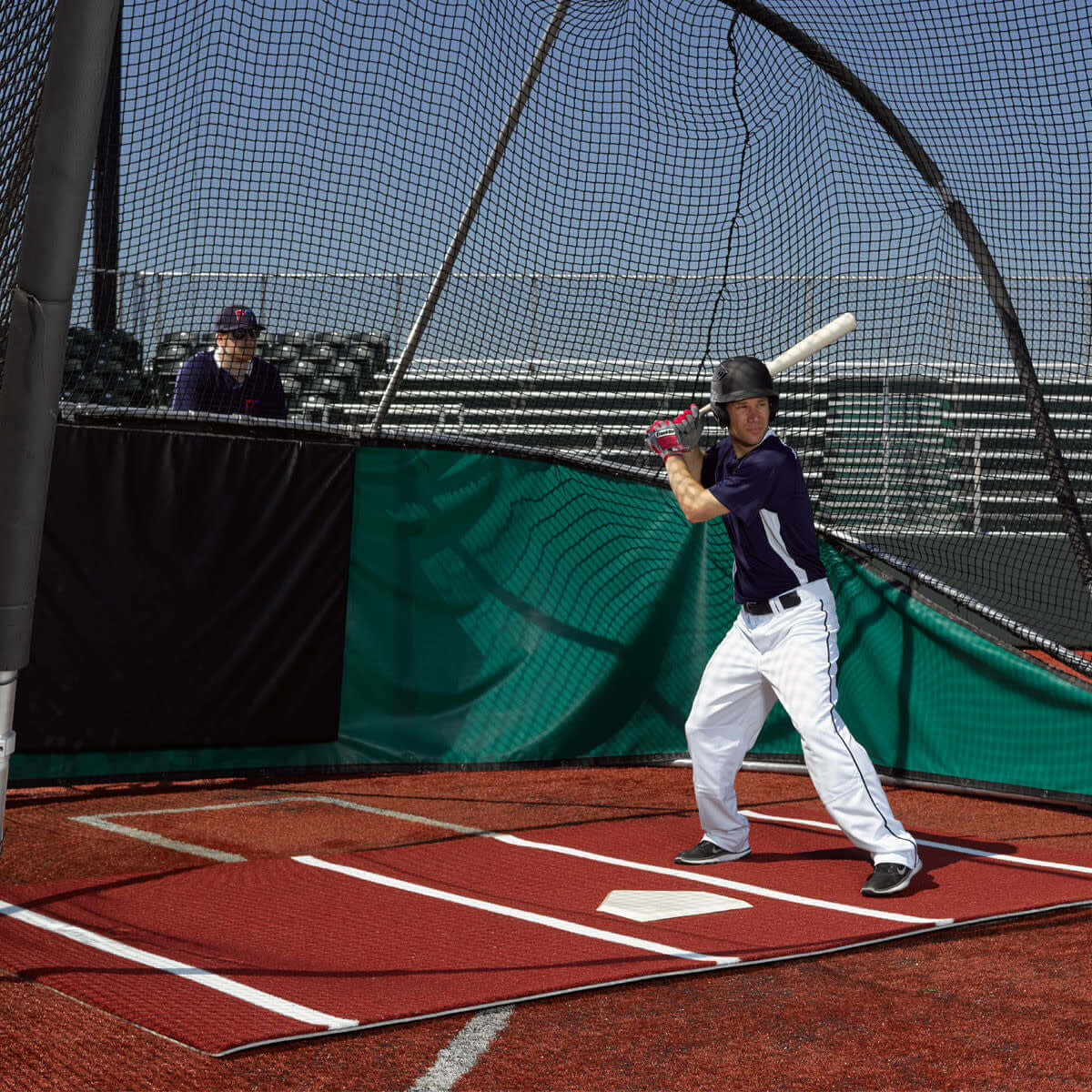 12' X 6' Clay Batting Mat Pro (Lined) - Image 4