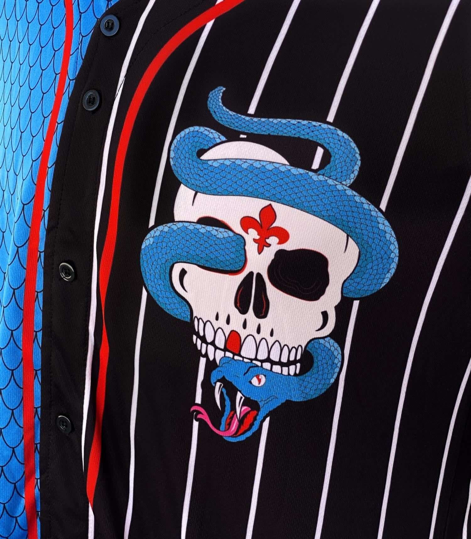 Hunter Green Hunna G Snake Skull Jerseys - Image 3