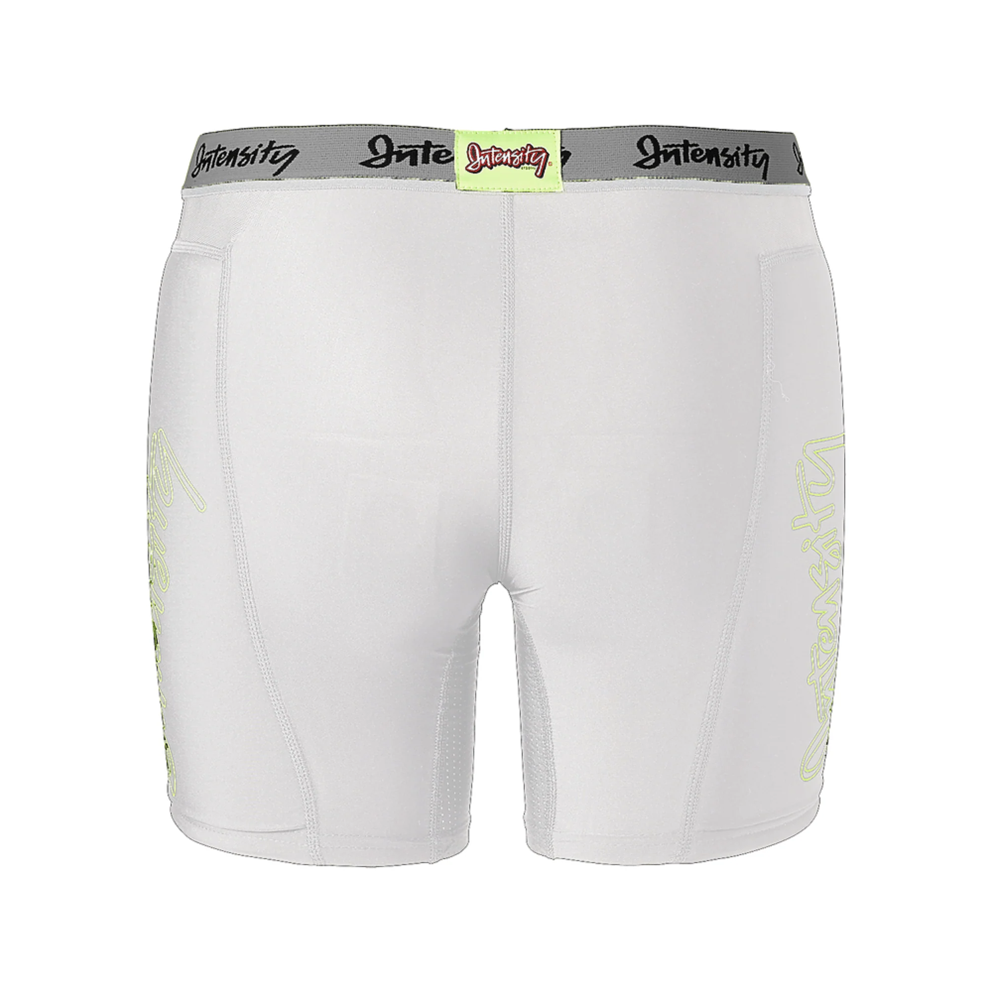 Intensity Womens Hook Slide Compression Short - White - Image 2