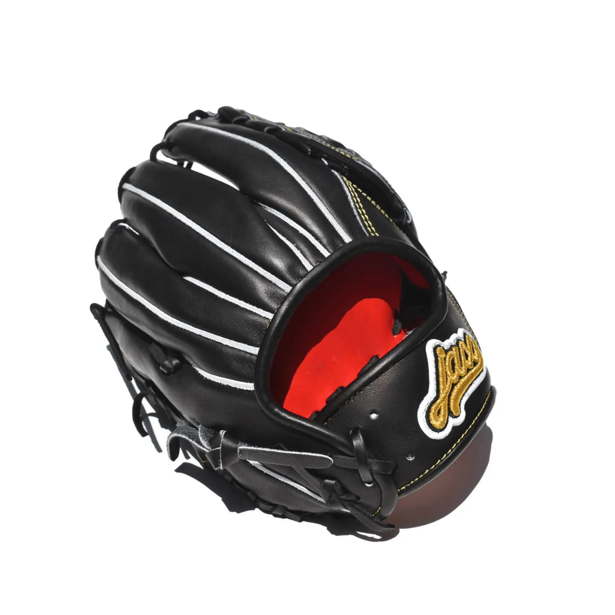 Jax Fielding Glove DM-5 Infield Basket Web Black RHT 11.5" - Image 2
