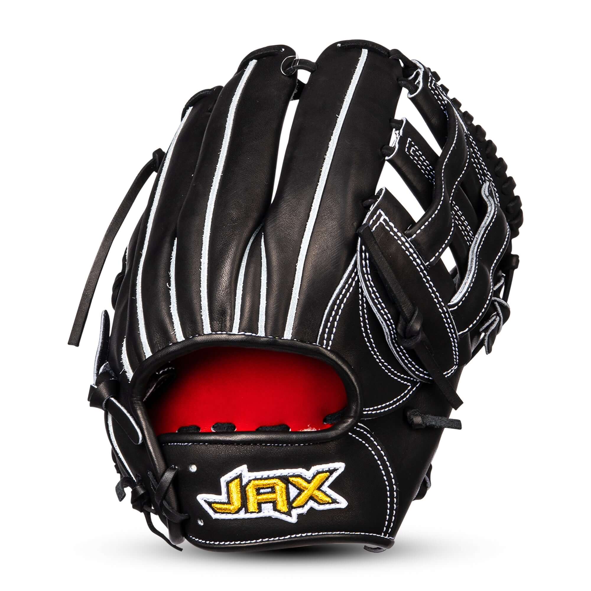 Jax Fielding Glove DM-5 Infield Black 11.5" Black RHT H- Web - Image 2
