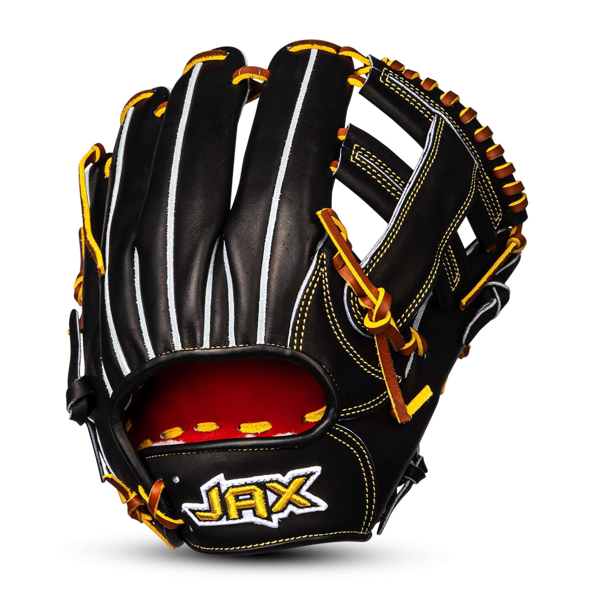 Jax Fielding Glove DM-5 Infield Black 11.5" RHT Single Post - Image 2