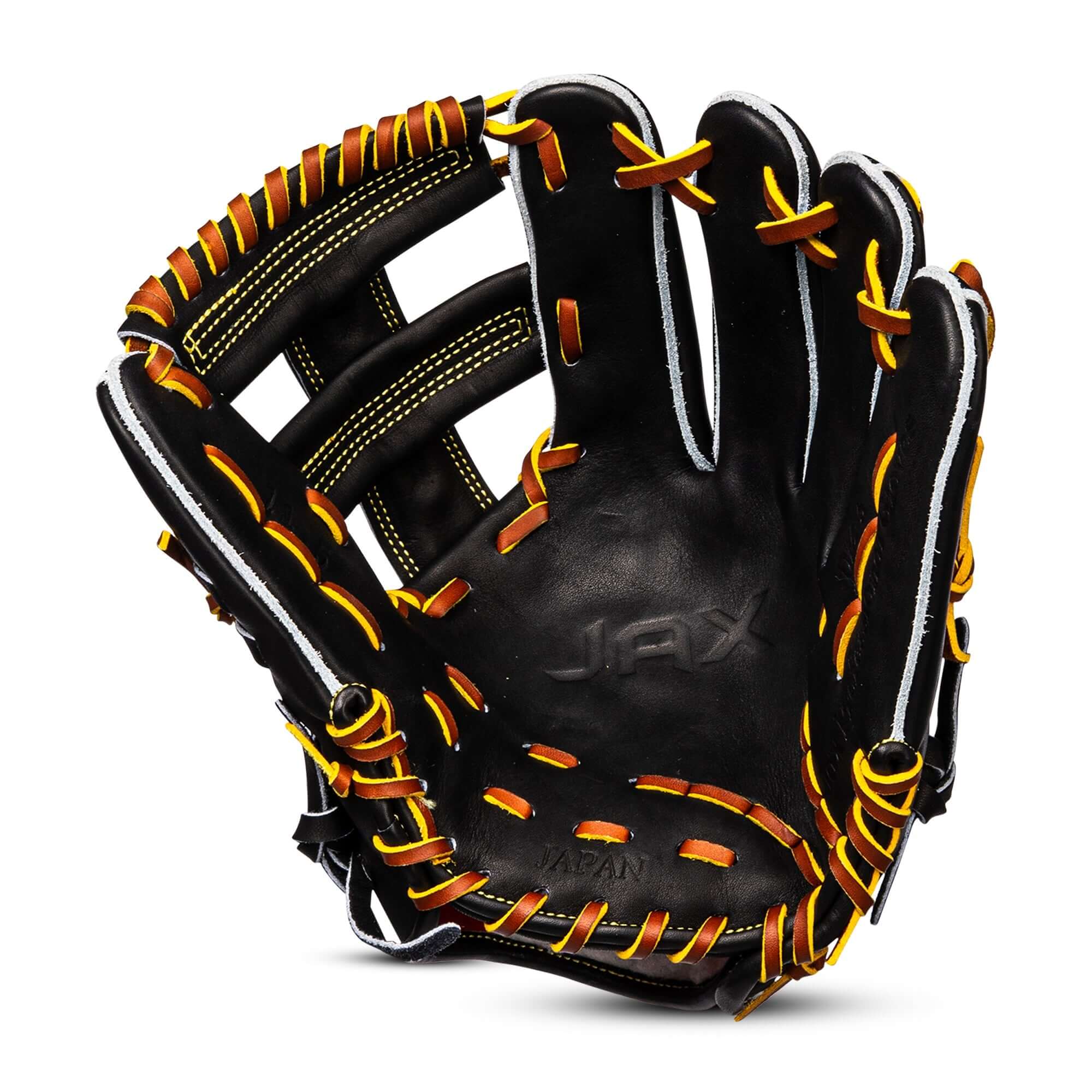 Jax Fielding Glove DM-5 Infield Black 11.5" RHT Single Post - Image 3