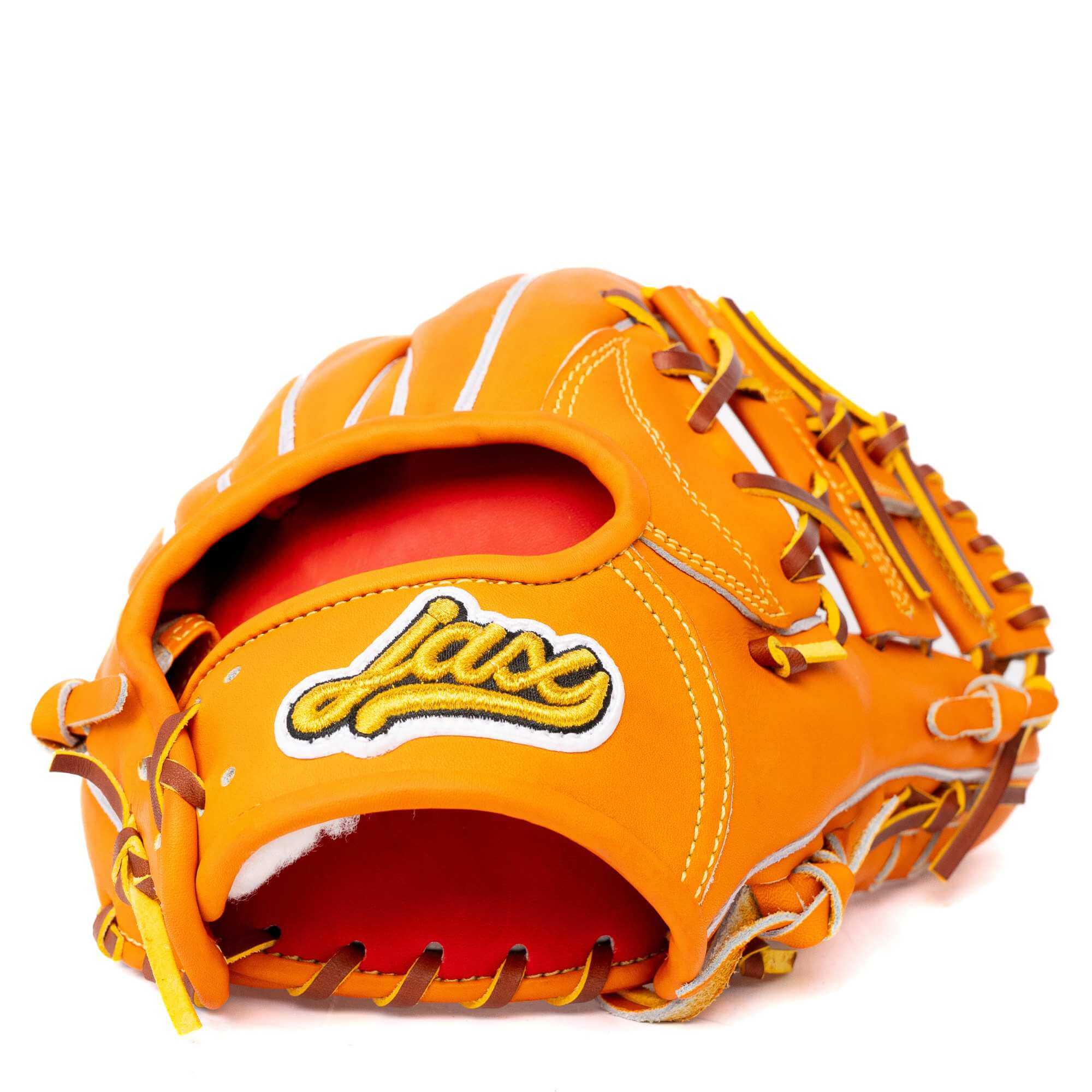 Jax Fielding Glove  DM-5S Infield Orange Tan 11.25" RHT - Image 2