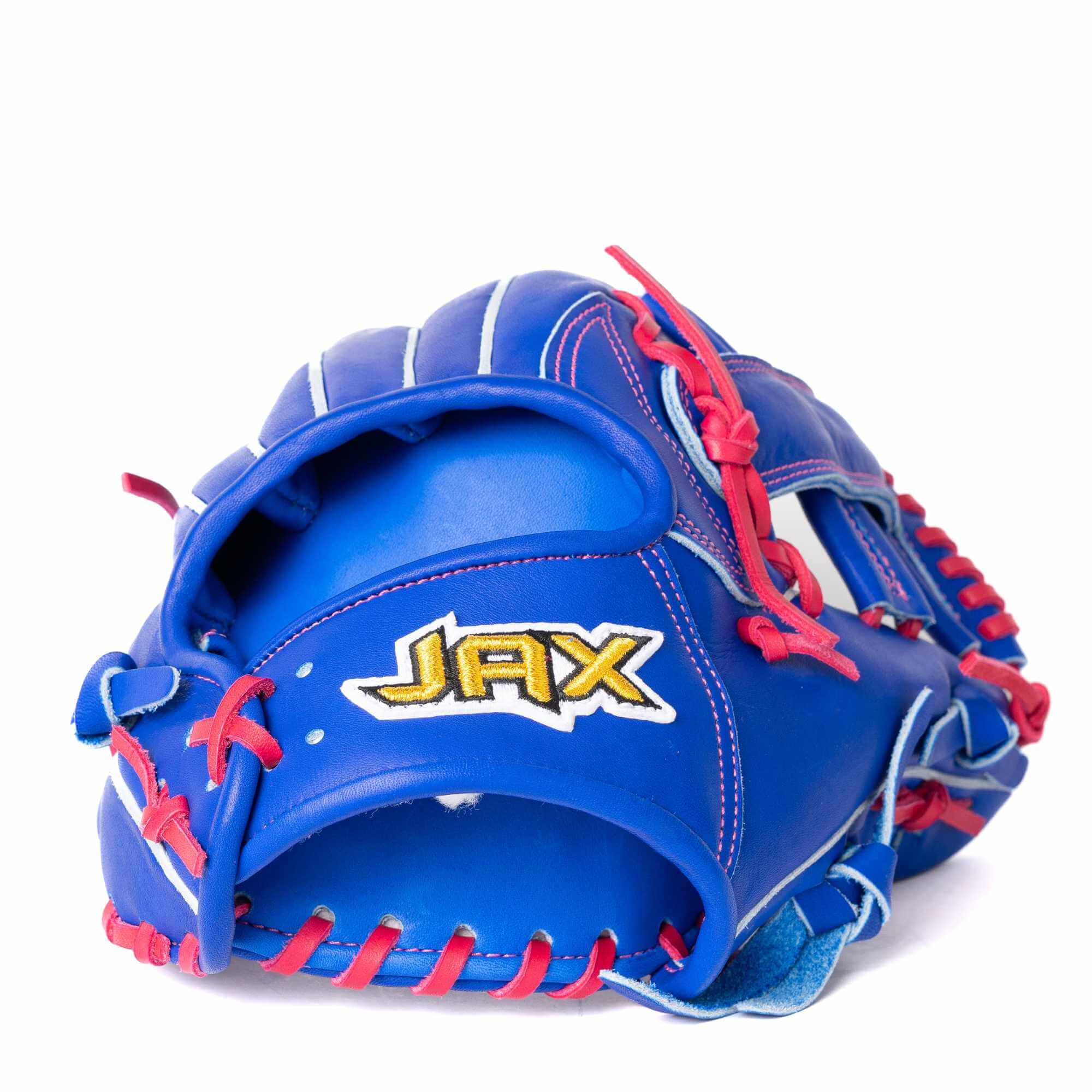 Jax Fielding Glove  EN-7 Infield Blue/Pink Single Post 11.75" - Image 3