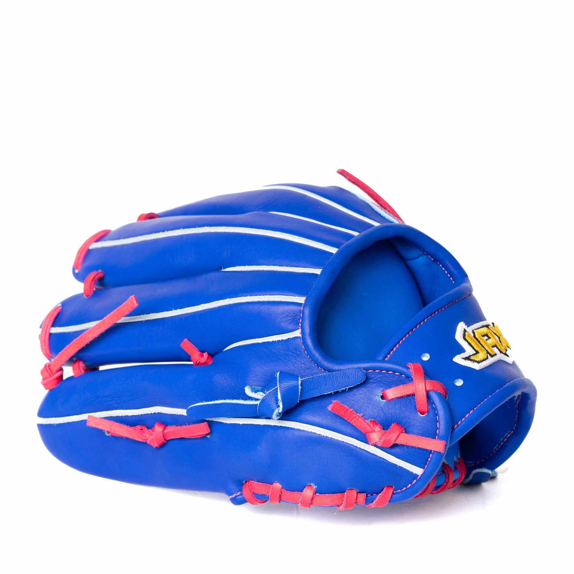 Jax Fielding Glove  EN-7 Infield Blue/Pink Single Post 11.75" - Image 4
