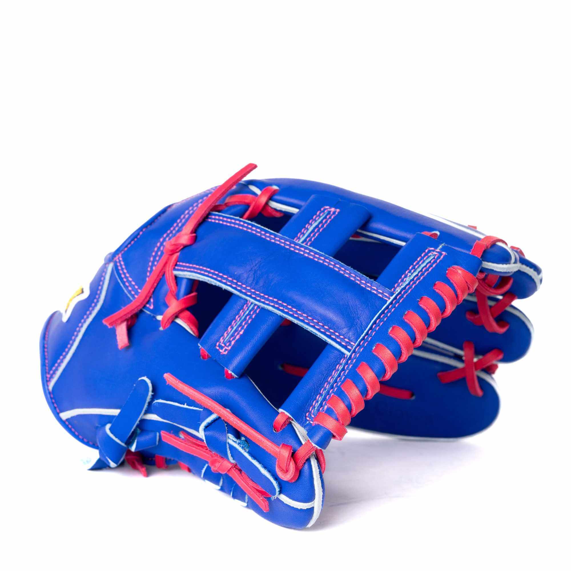 Jax Fielding Glove  EN-7 Infield Blue/Pink Single Post 11.75" - Image 5