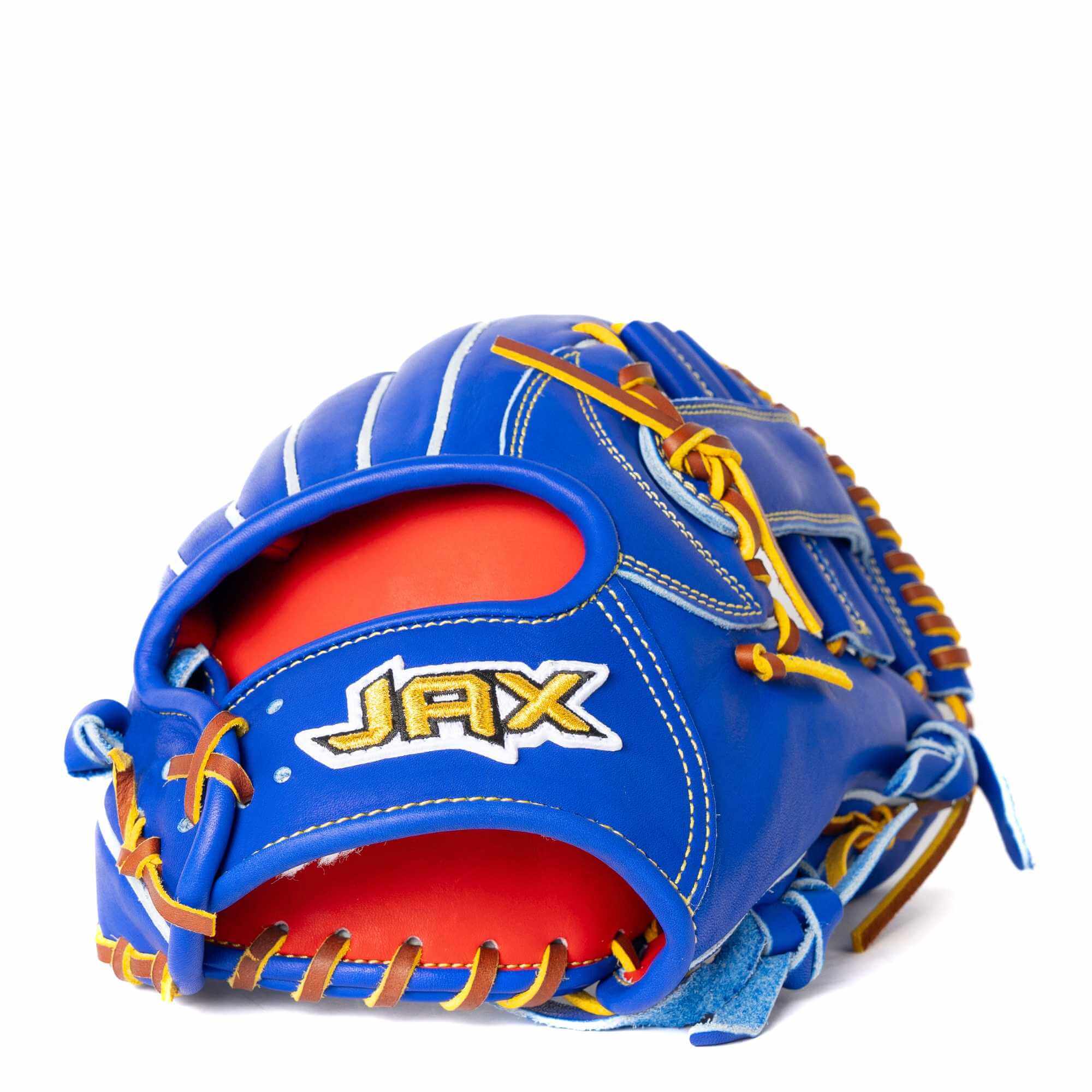 Jax Fielding Glove EN-7 Infield Blue Single Post 11.5" - Image 4